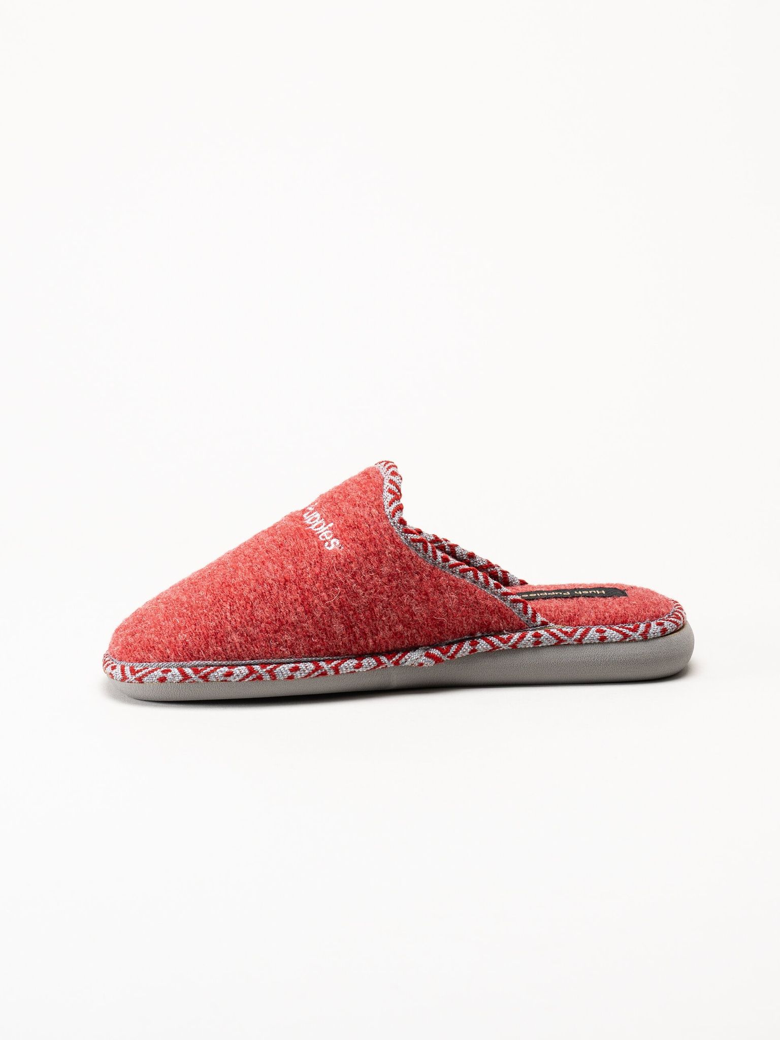 Hush Puppies - Women´s Lola - Röda tofflor i filt