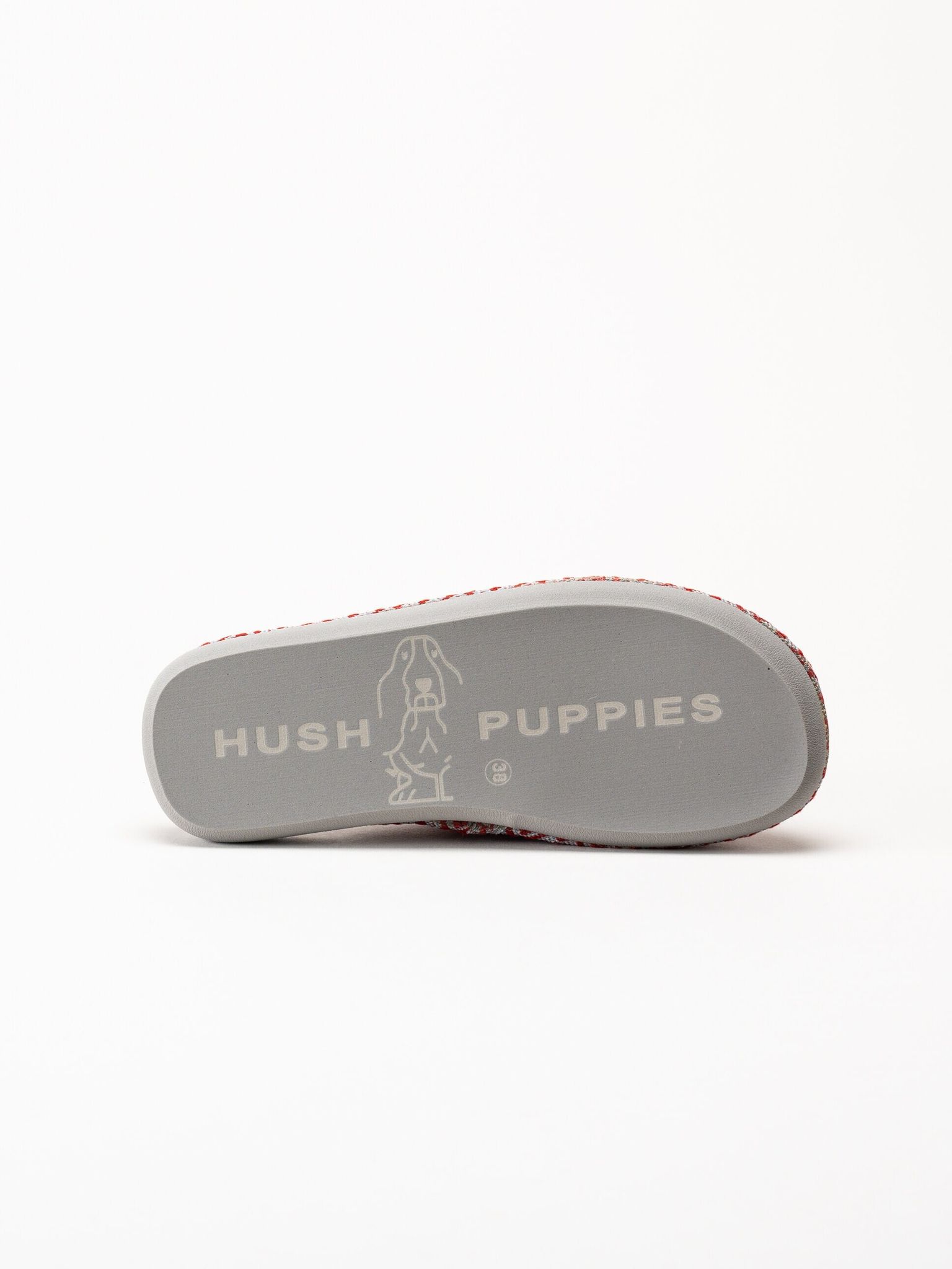 Hush Puppies - Women´s Lola - Röda tofflor i filt