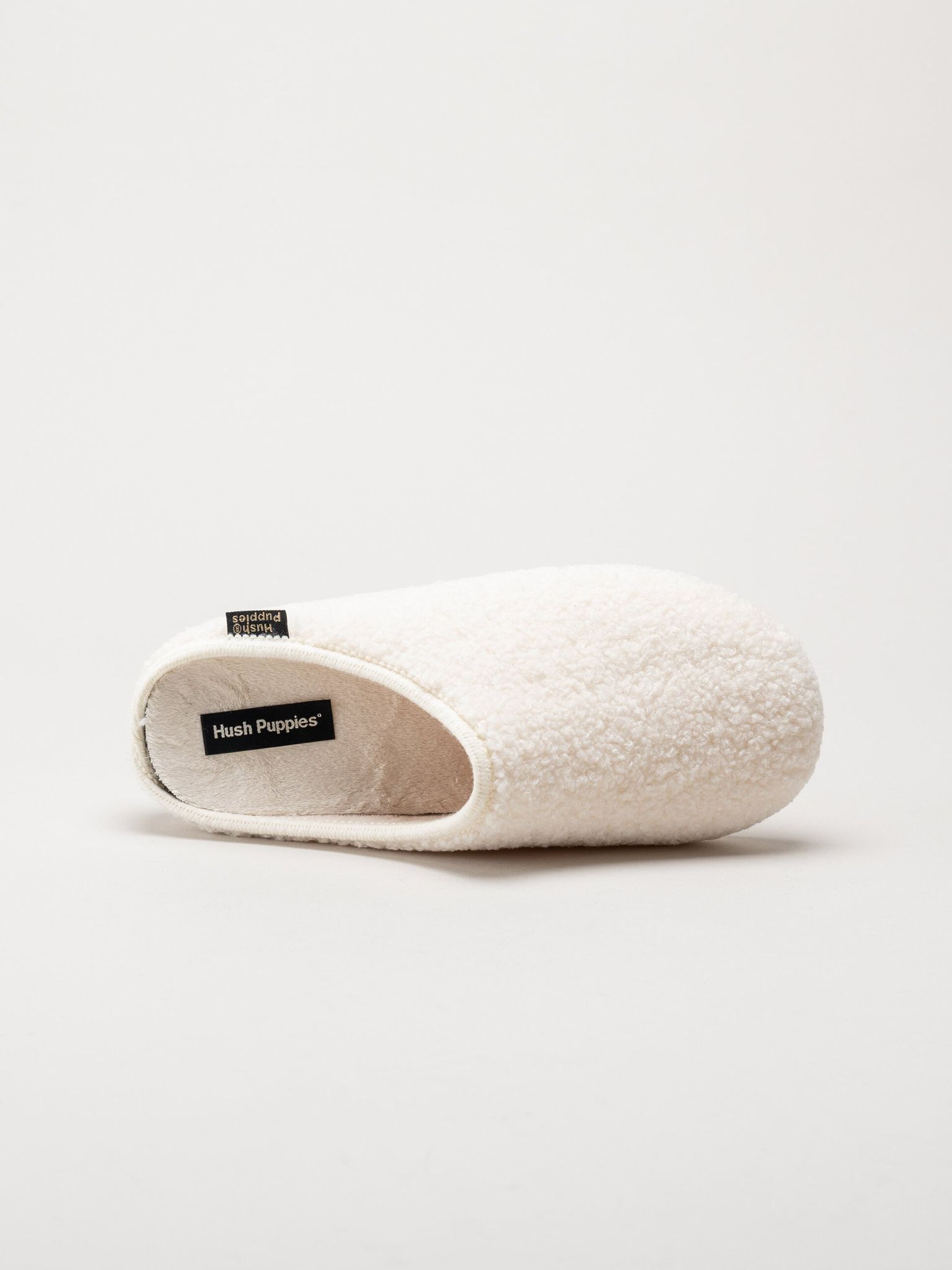 Hush Puppies - Women´s Lunia - Offwhite fodrade tofflor