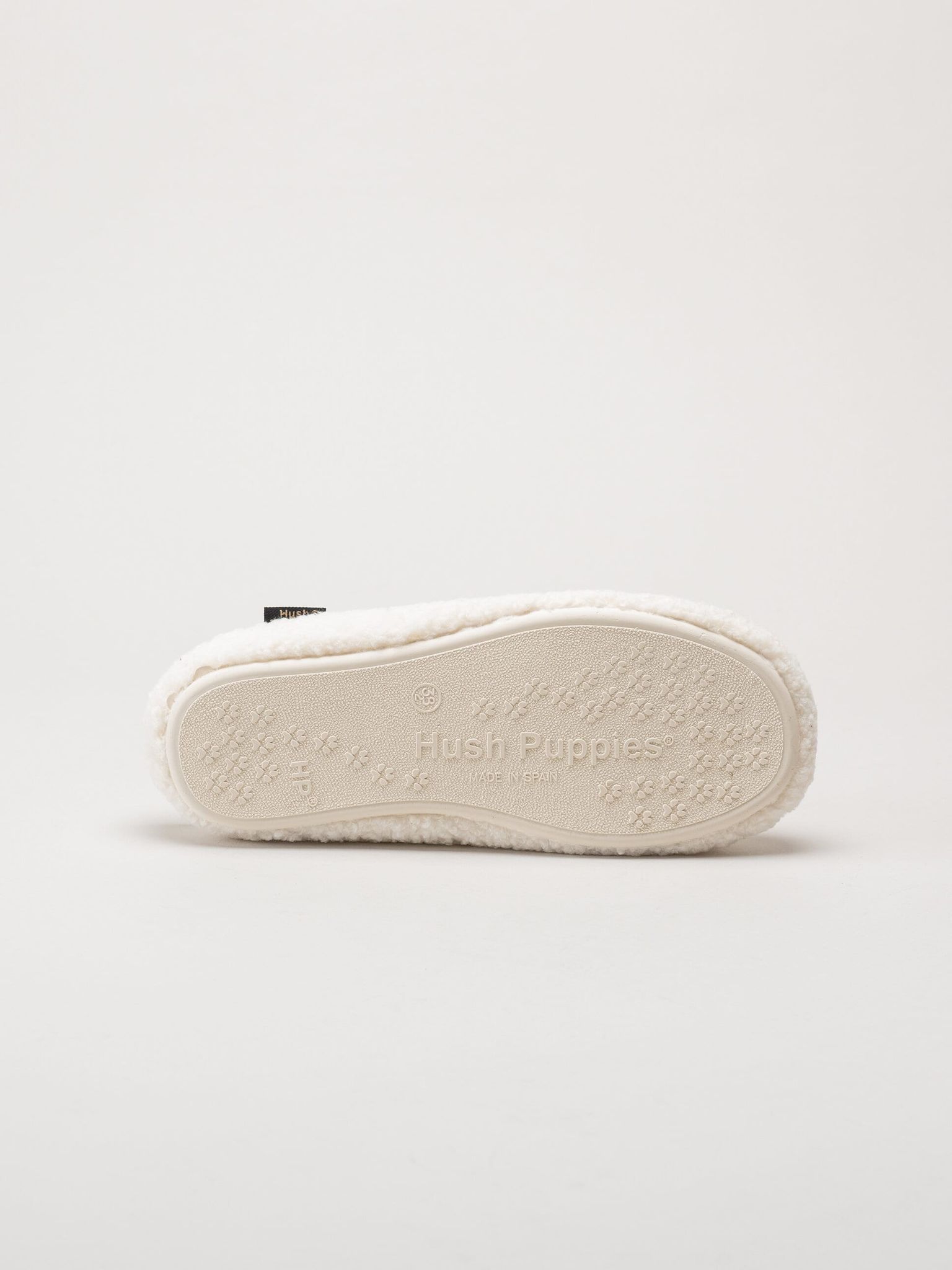 Hush Puppies - Women´s Lunia - Offwhite fodrade tofflor