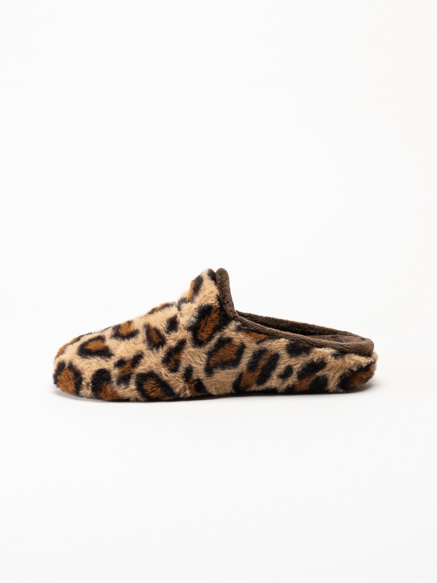Hush Puppies - Women´s Olivia - Bruna leopardmönstrade tofflor