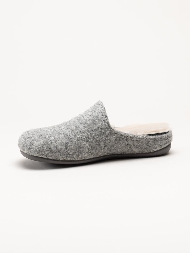 Shepherd - Fatima - Grå slip in tofflor i ullblandning
