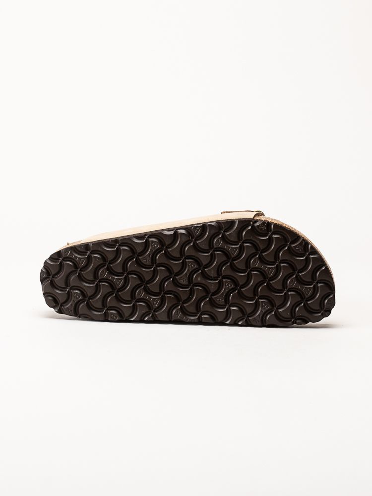 Birkenstock - Arizona - Ljusbeige slip in sandaler i nubuck