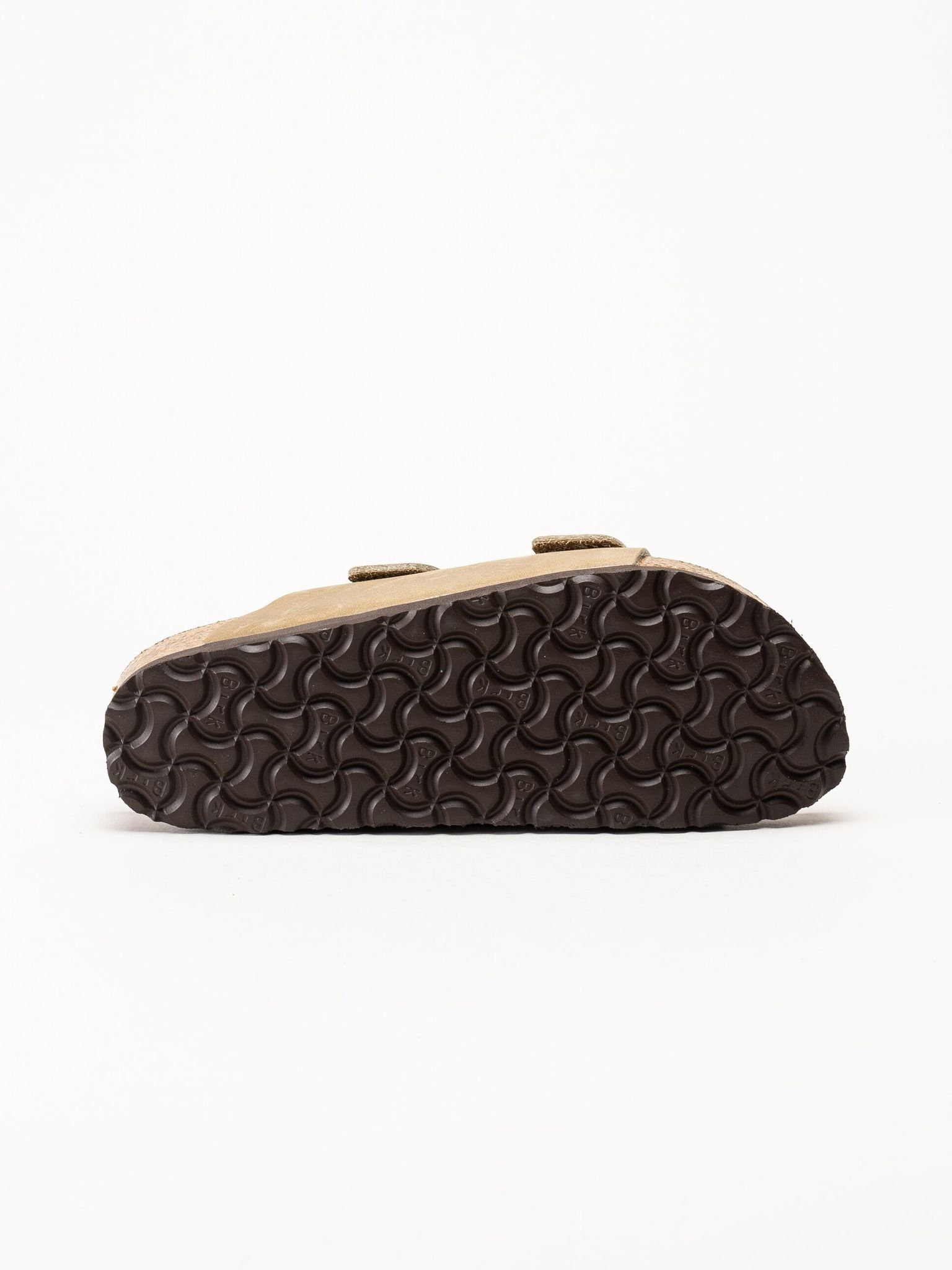 Birkenstock - Arizona - Beige slip in sandaler i oljad nubuck