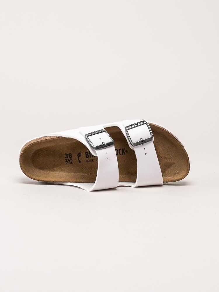 Birkenstock - Arizona Birkoflor - Vita slip in sandaler