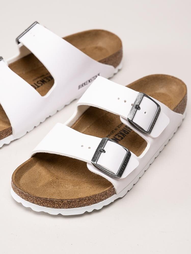 Birkenstock - Arizona Birkoflor - Vita slip in sandaler