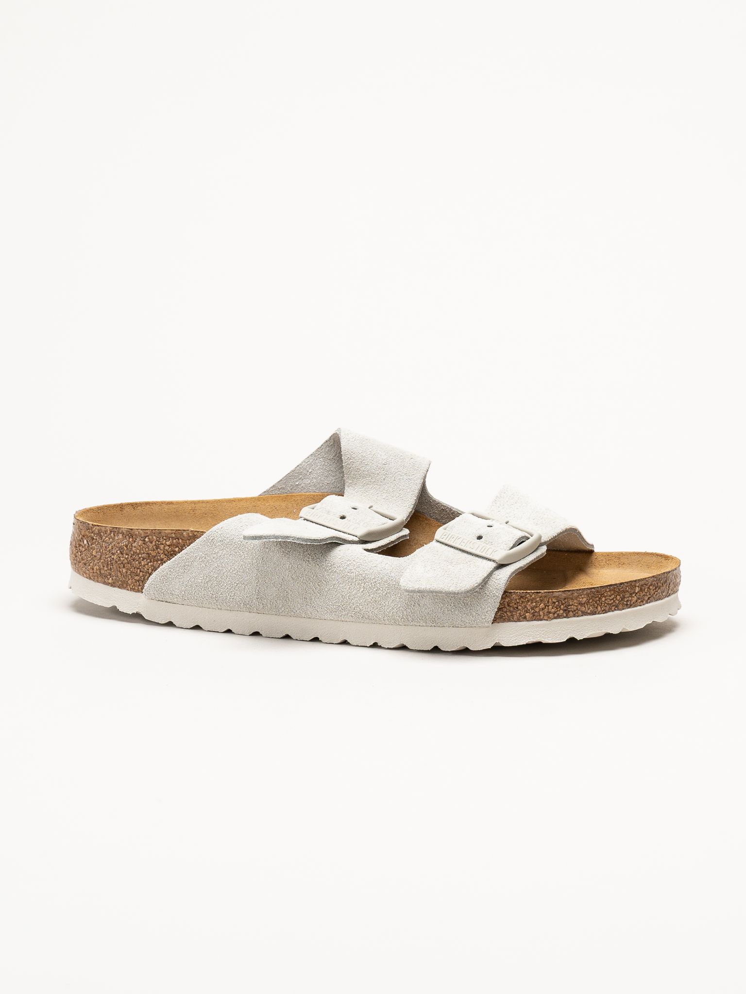 Birkenstock - Arizona - Ljusgrå sandaler