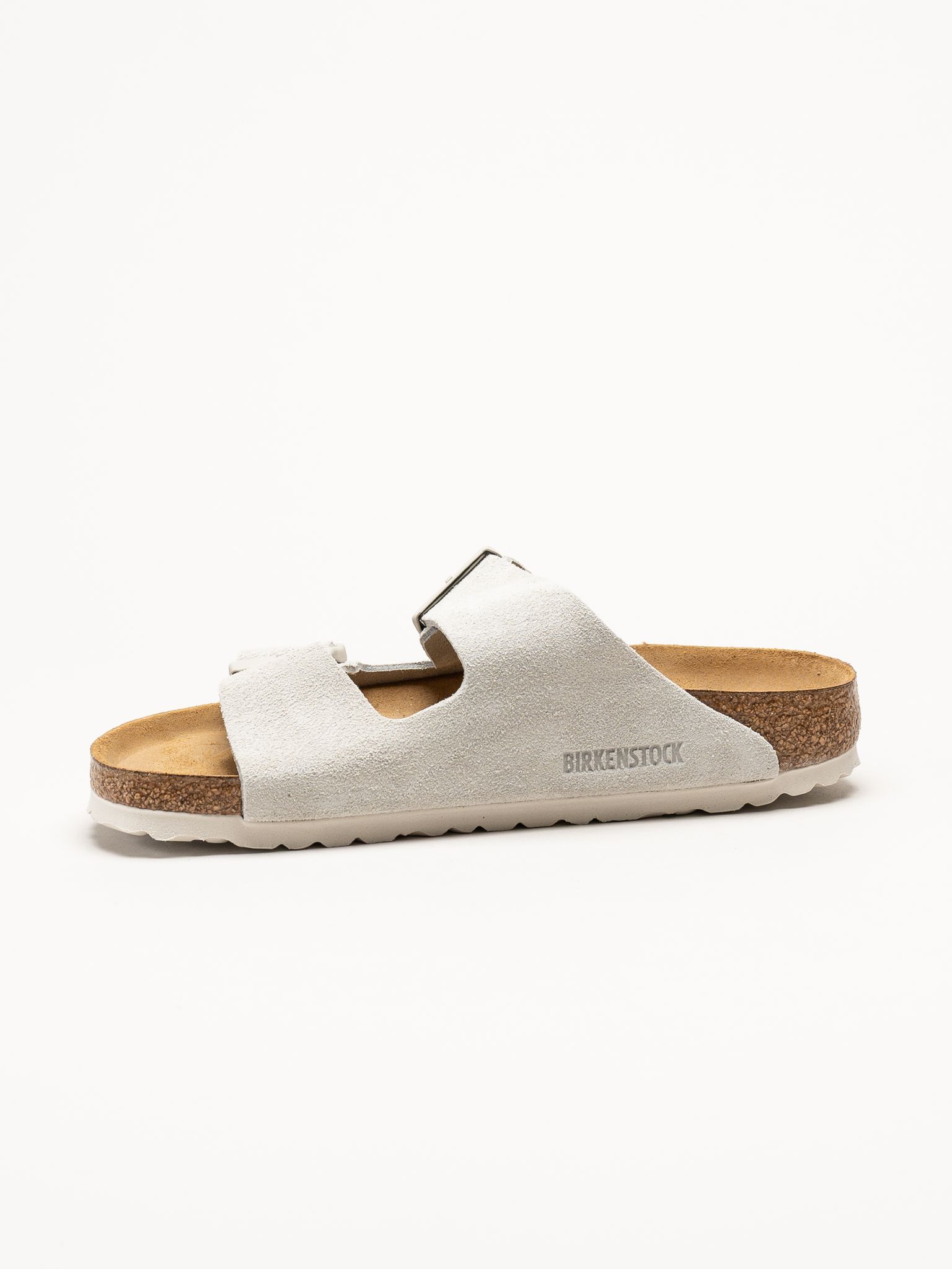 Birkenstock - Arizona - Ljusgrå sandaler