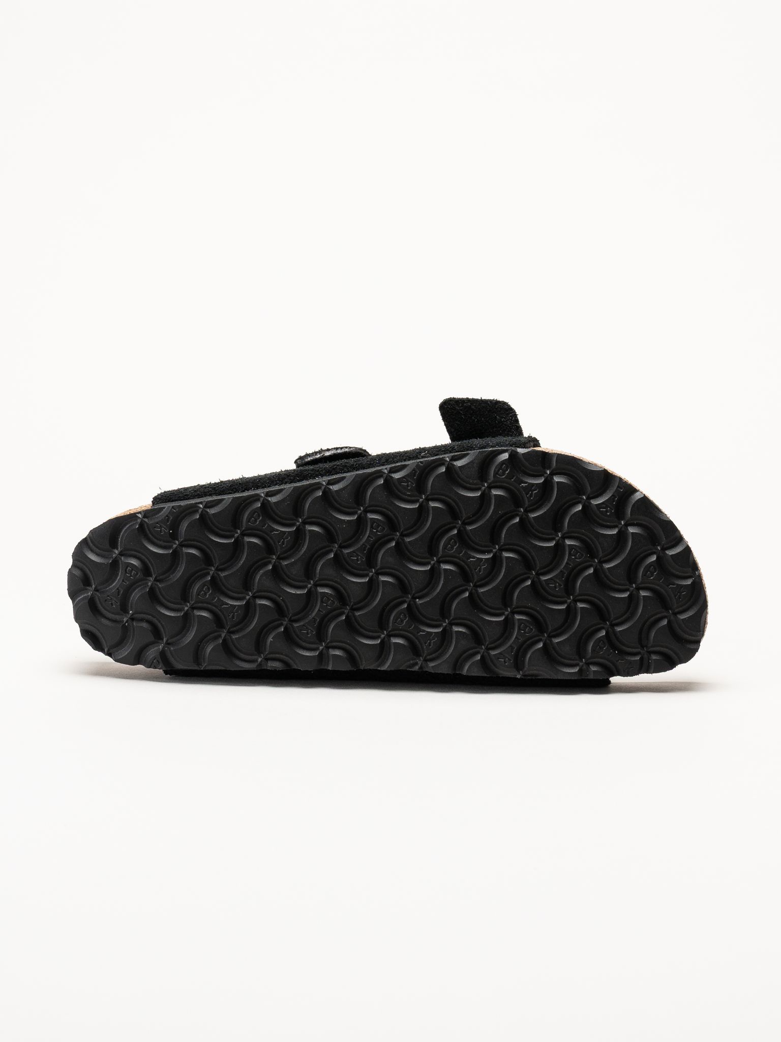 Birkenstock - Arizona Suede Leather - Svarta slip in sandaler