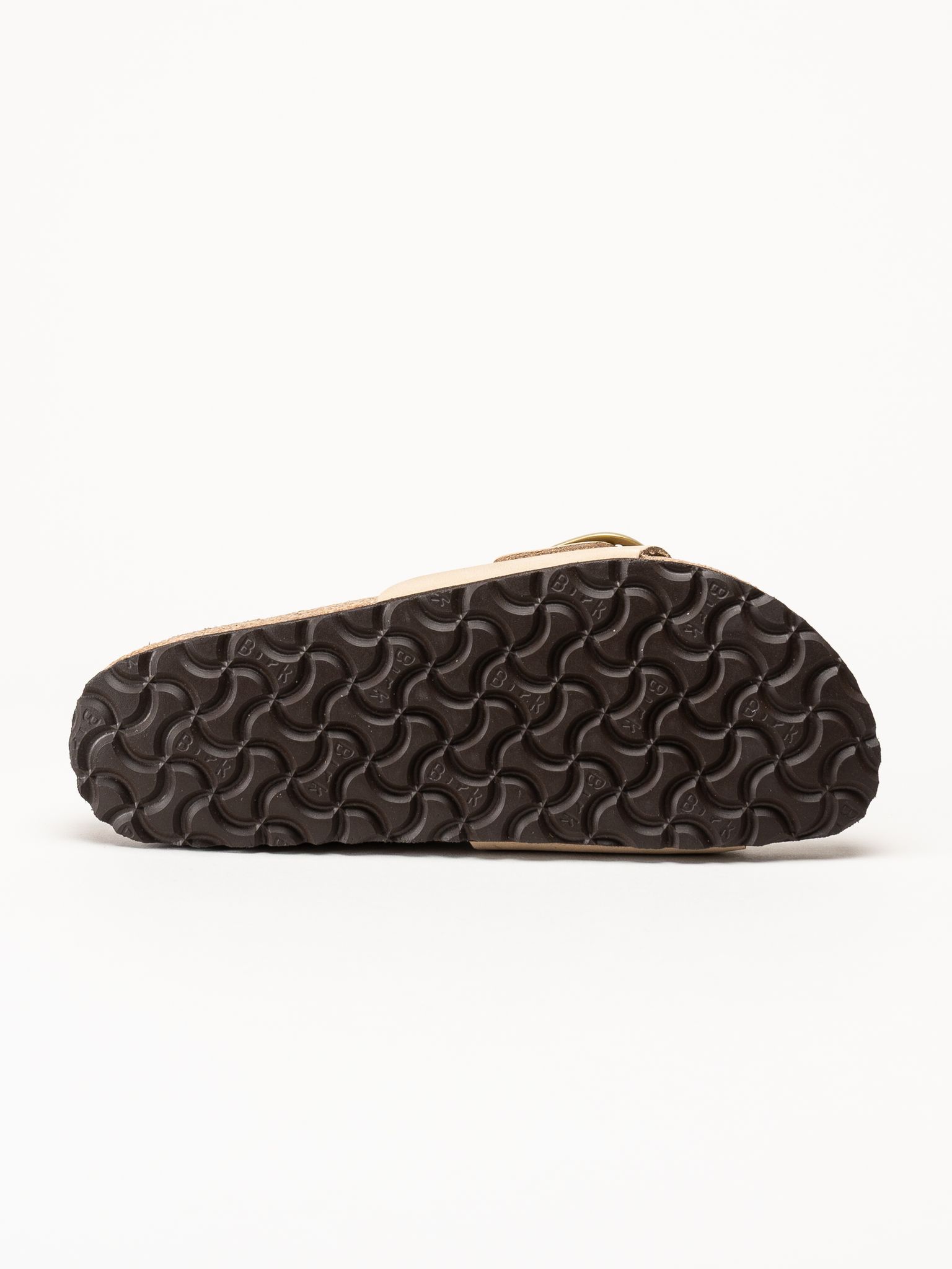 Birkenstock - Madrid Big Buckle - Beige sandaler