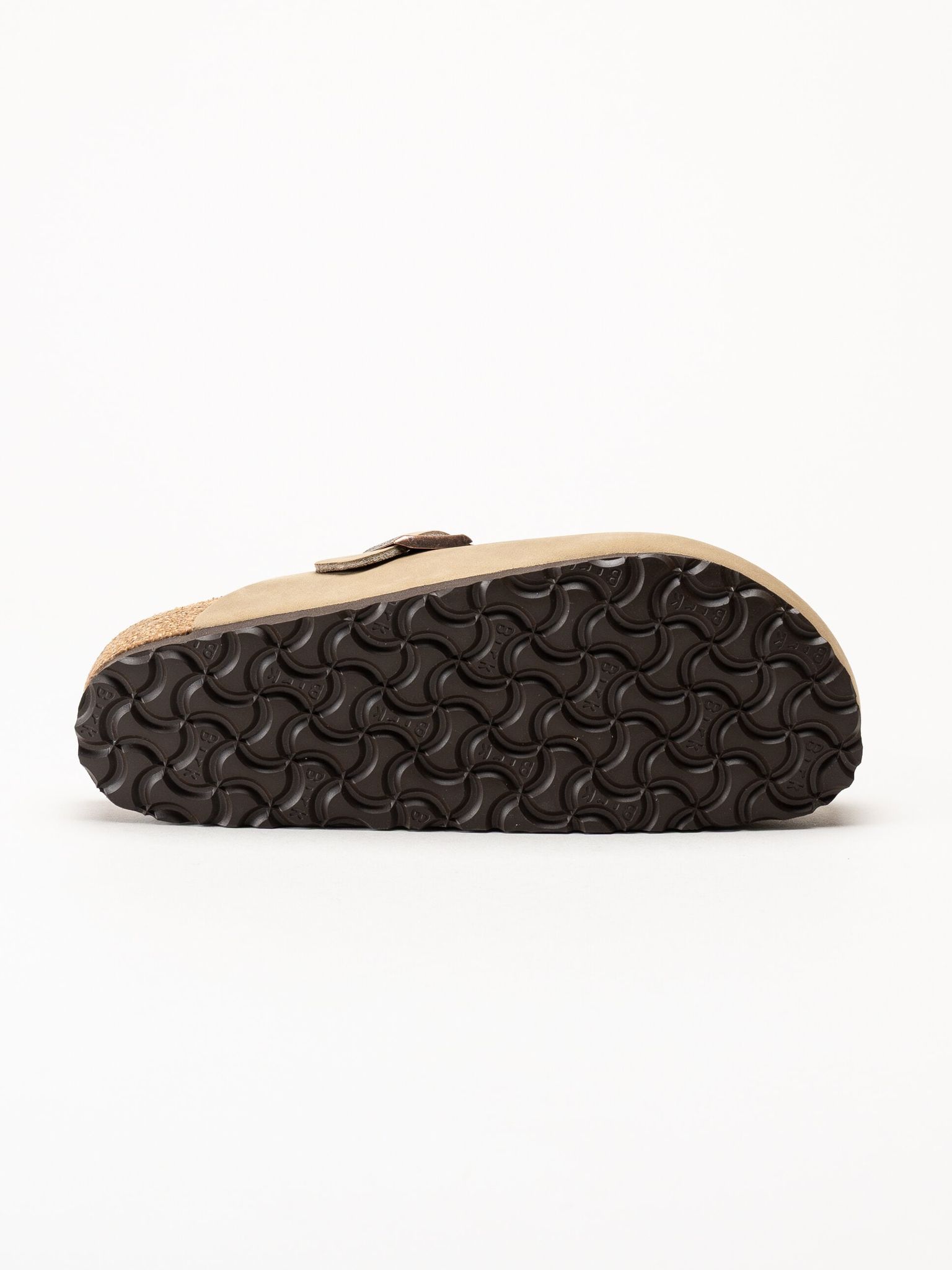 Birkenstock - Boston - Beige slip-in sandaler i oljad nubuck