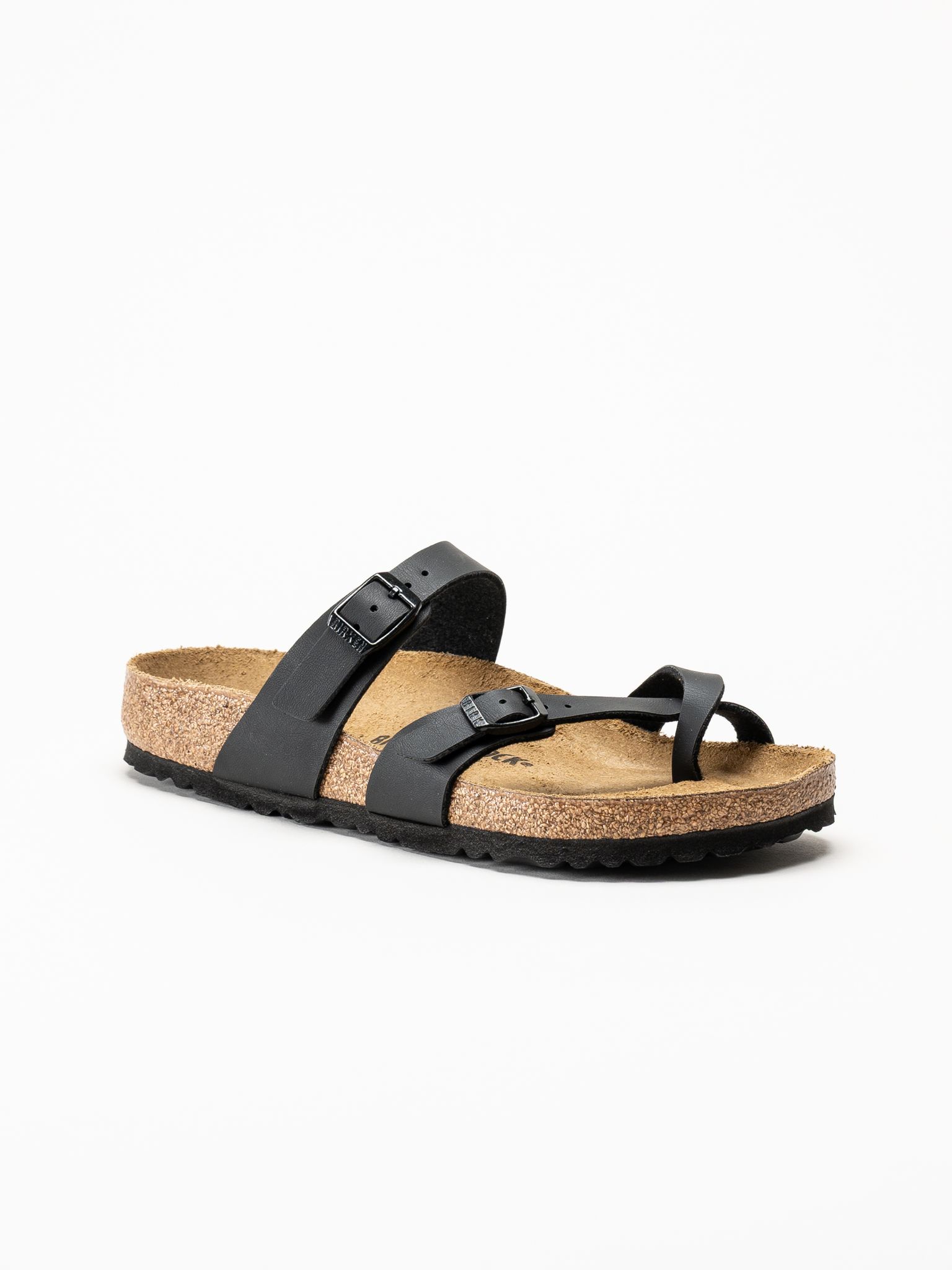 Birkenstock - Mayari Birko-Flor - Svarta slip in sandaler