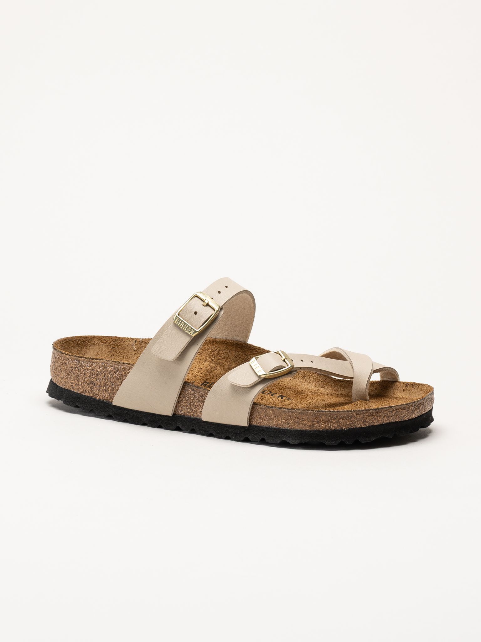 Birkenstock - Mayari Birko-Flor - Beige slip in sandaler