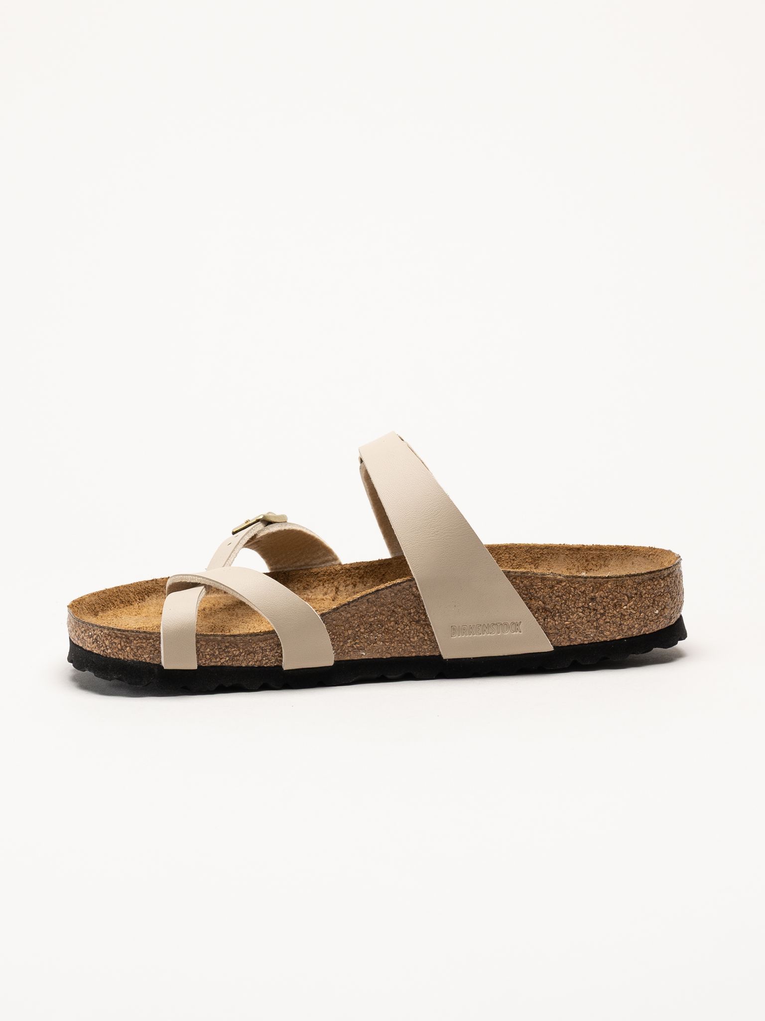 Birkenstock - Mayari Birko-Flor - Beige slip in sandaler