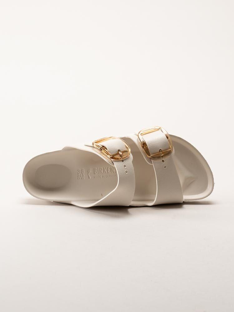 Birkenstock - Arizona Big Buckle - Vita slip in sandaler med spännen