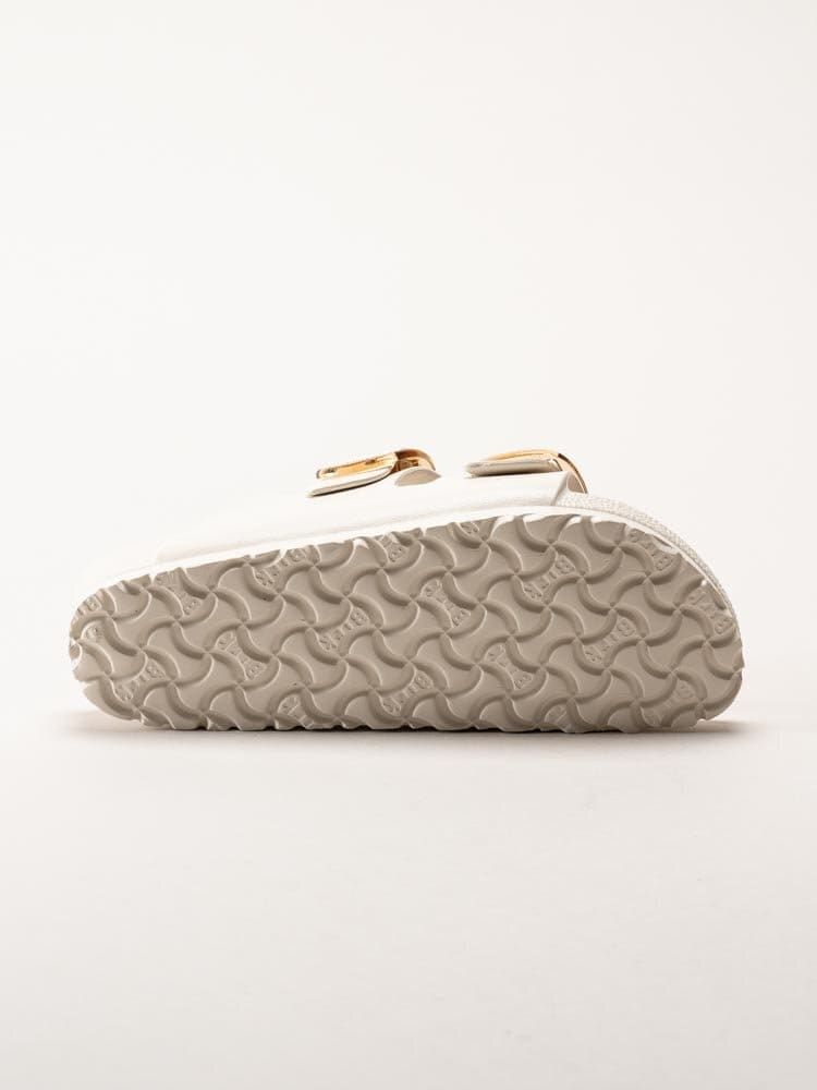 Birkenstock - Arizona Big Buckle - Vita slip in sandaler med spännen