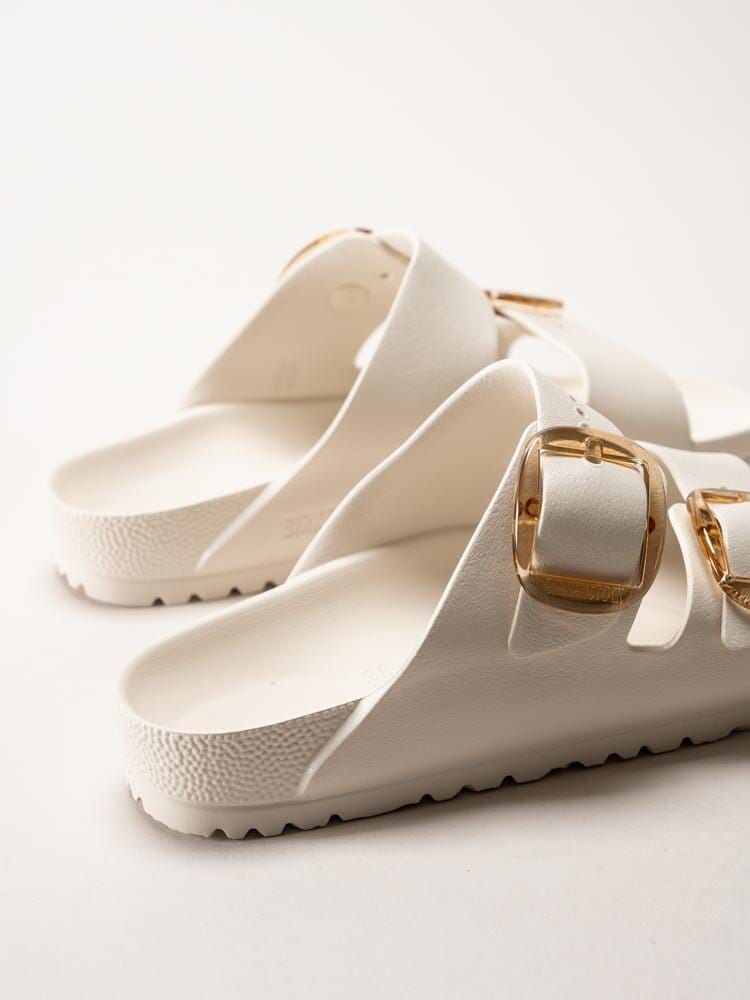 Birkenstock - Arizona Big Buckle - Vita slip in sandaler med spännen