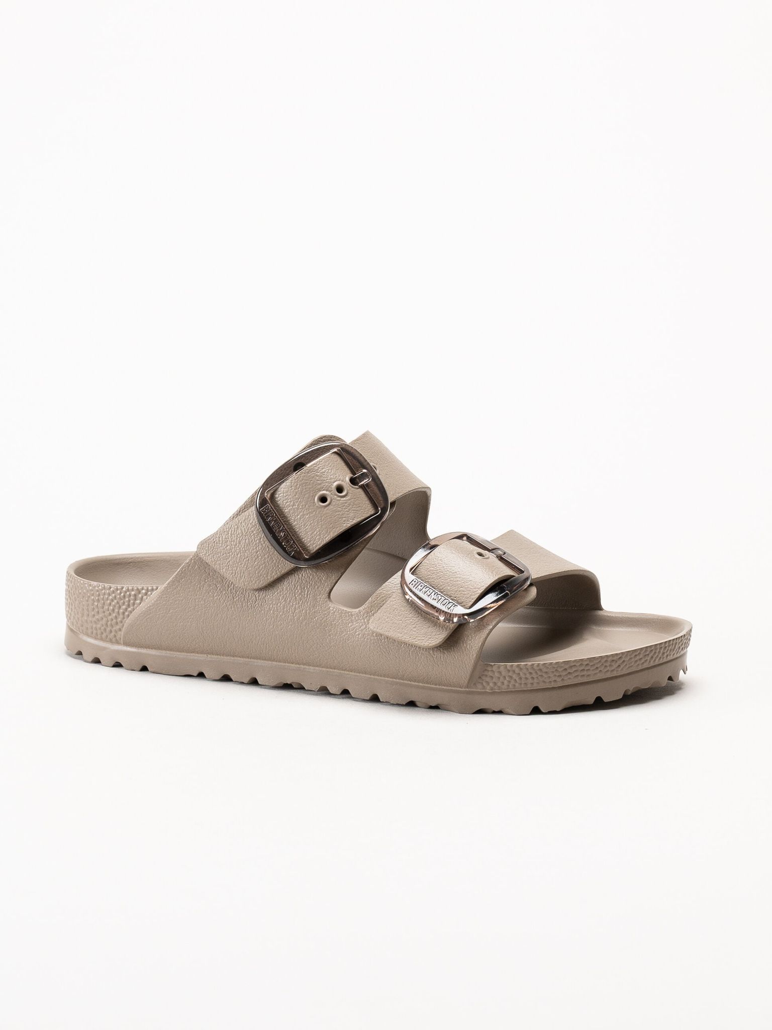 Birkenstock - Arizona Big Buckle - Bruna slip in sandaler med spännen