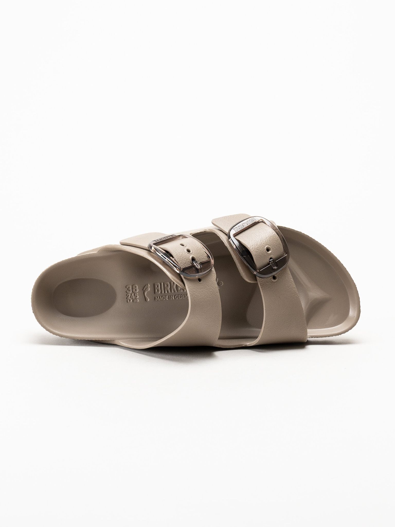 Birkenstock - Arizona Big Buckle - Bruna slip in sandaler med spännen