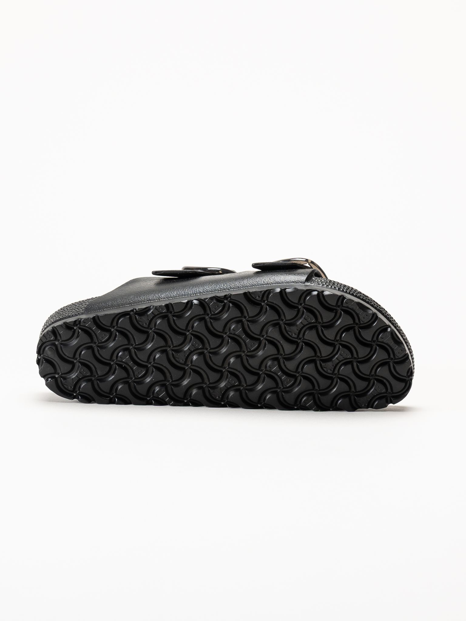Birkenstock - Arizona Big Buckle - Svarta slip in sandaler med spännen