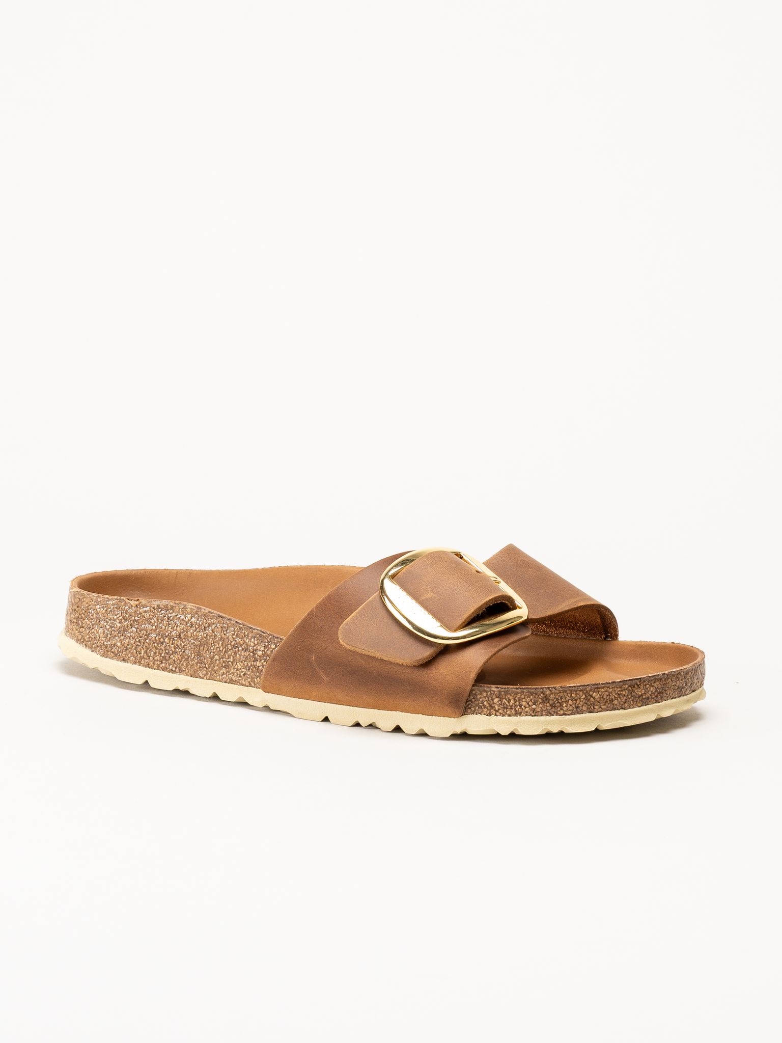 Birkenstock - Madrid Big Buckle - Bruna sandaler