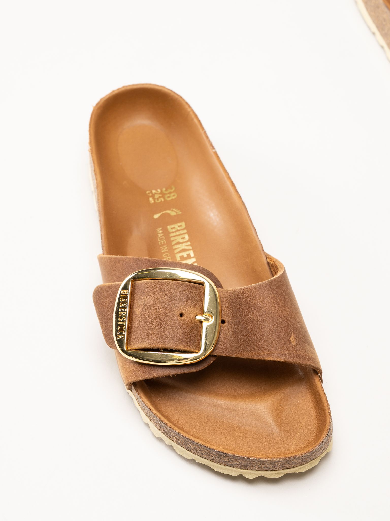 Birkenstock - Madrid Big Buckle - Bruna sandaler