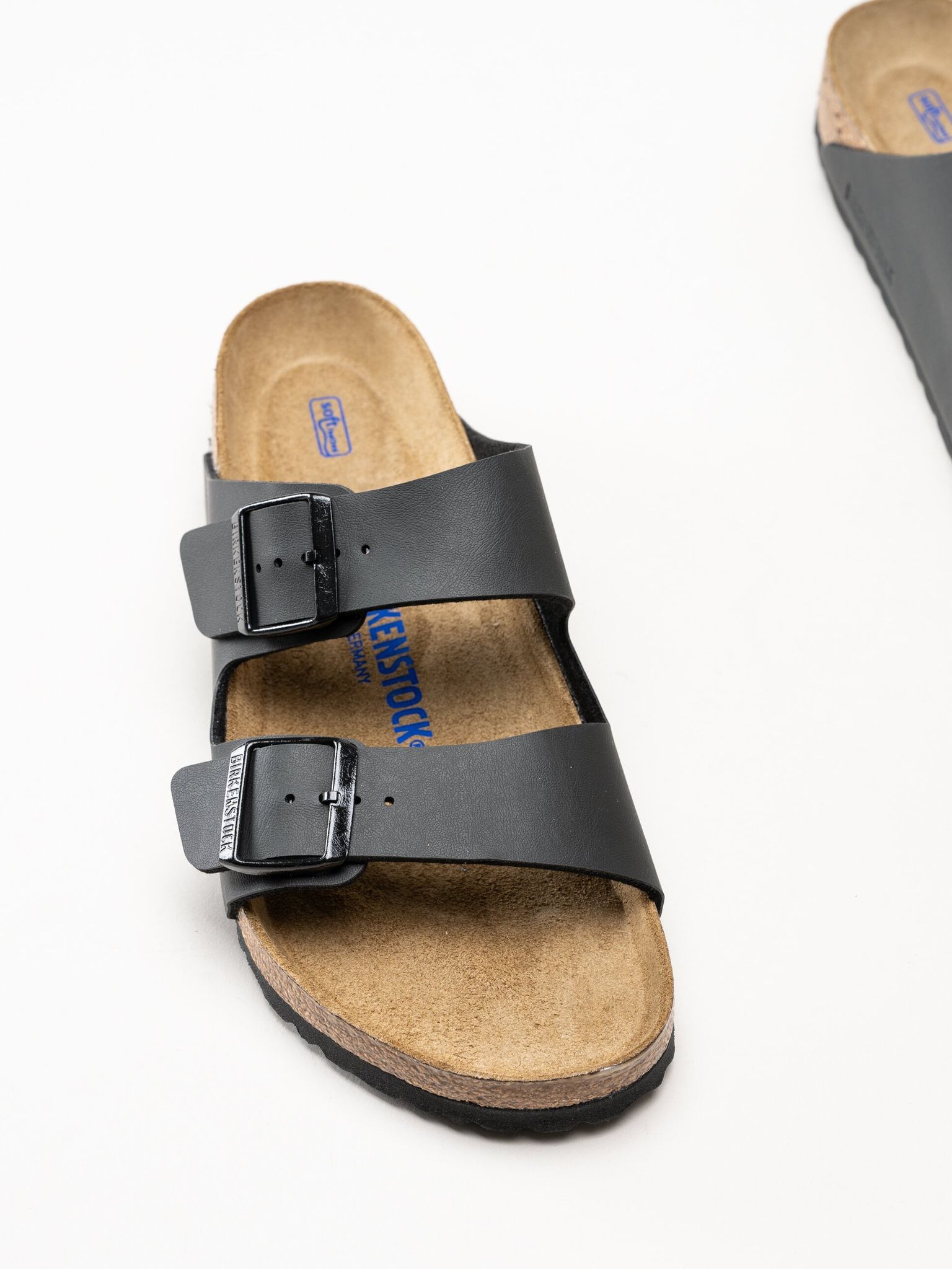 Birkenstock - Arizona SFB regular - Svarta slip in sandaler