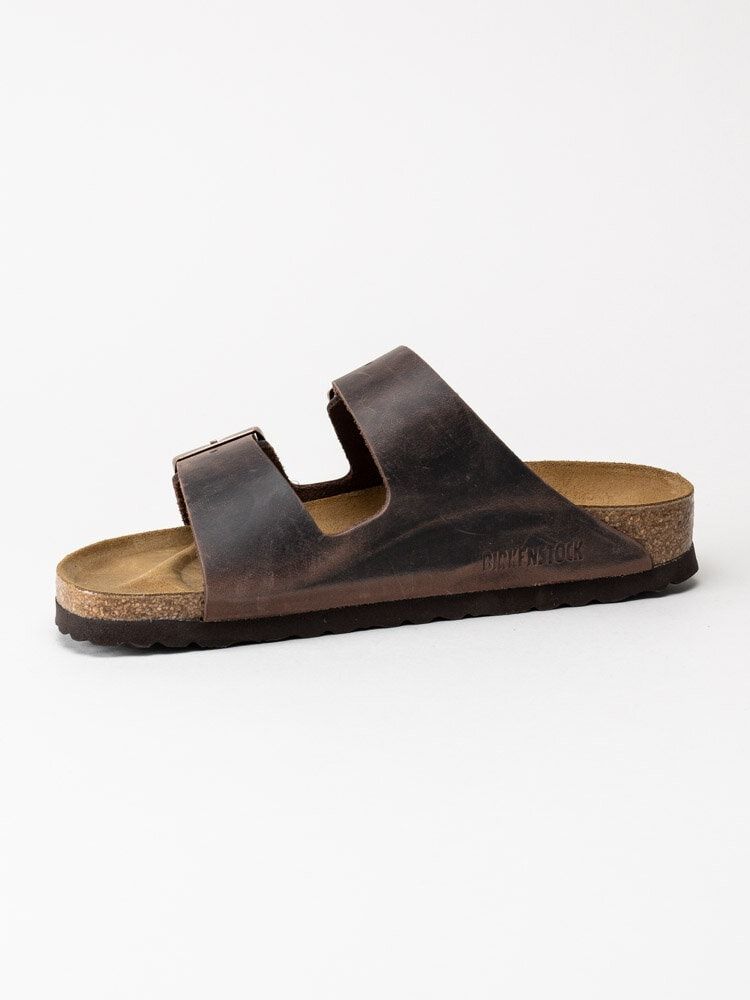 Birkenstock - Arizona - Mörkbruna slip in sandaler