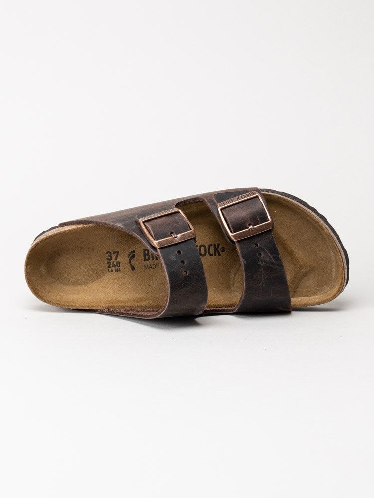 Birkenstock - Arizona - Mörkbruna slip in sandaler