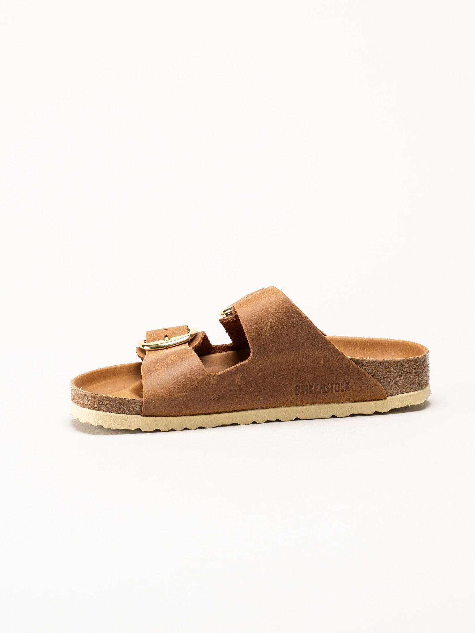 Birkenstock - Arizona Big Buckle - Ljusbruna slip in sandaler