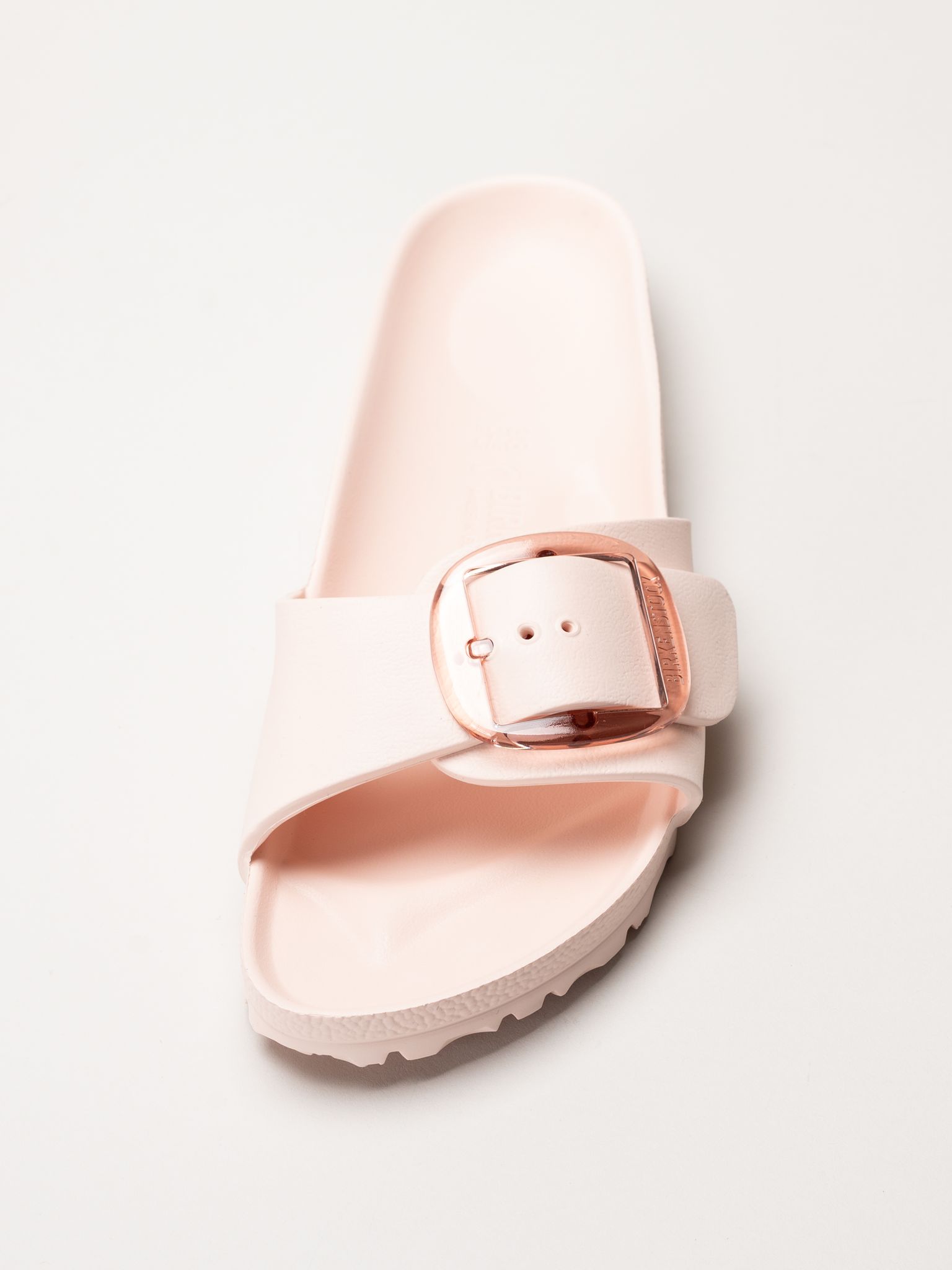 Birkenstock - Madrid Big Buckle - Ljusrosa slip in sandaler med spänne