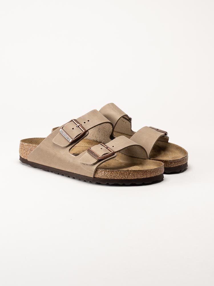 Birkenstock - Arizona regular - Beige slip in sandaler