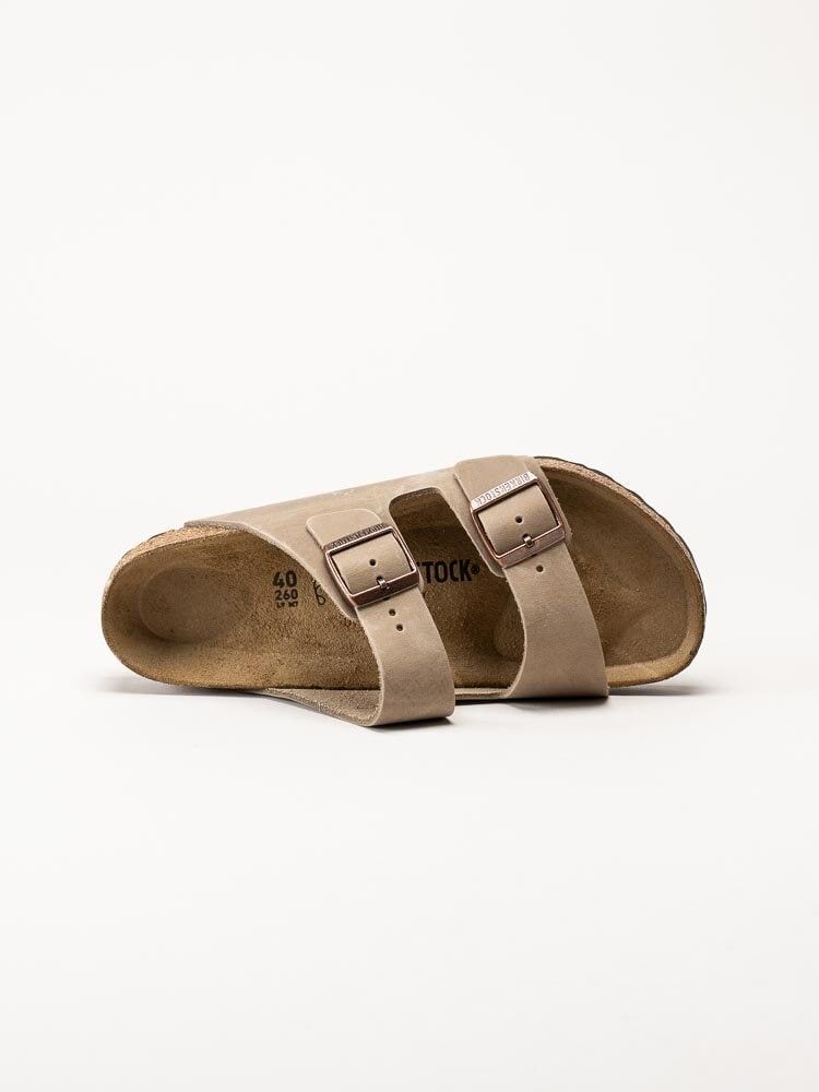 Birkenstock - Arizona regular - Beige slip in sandaler