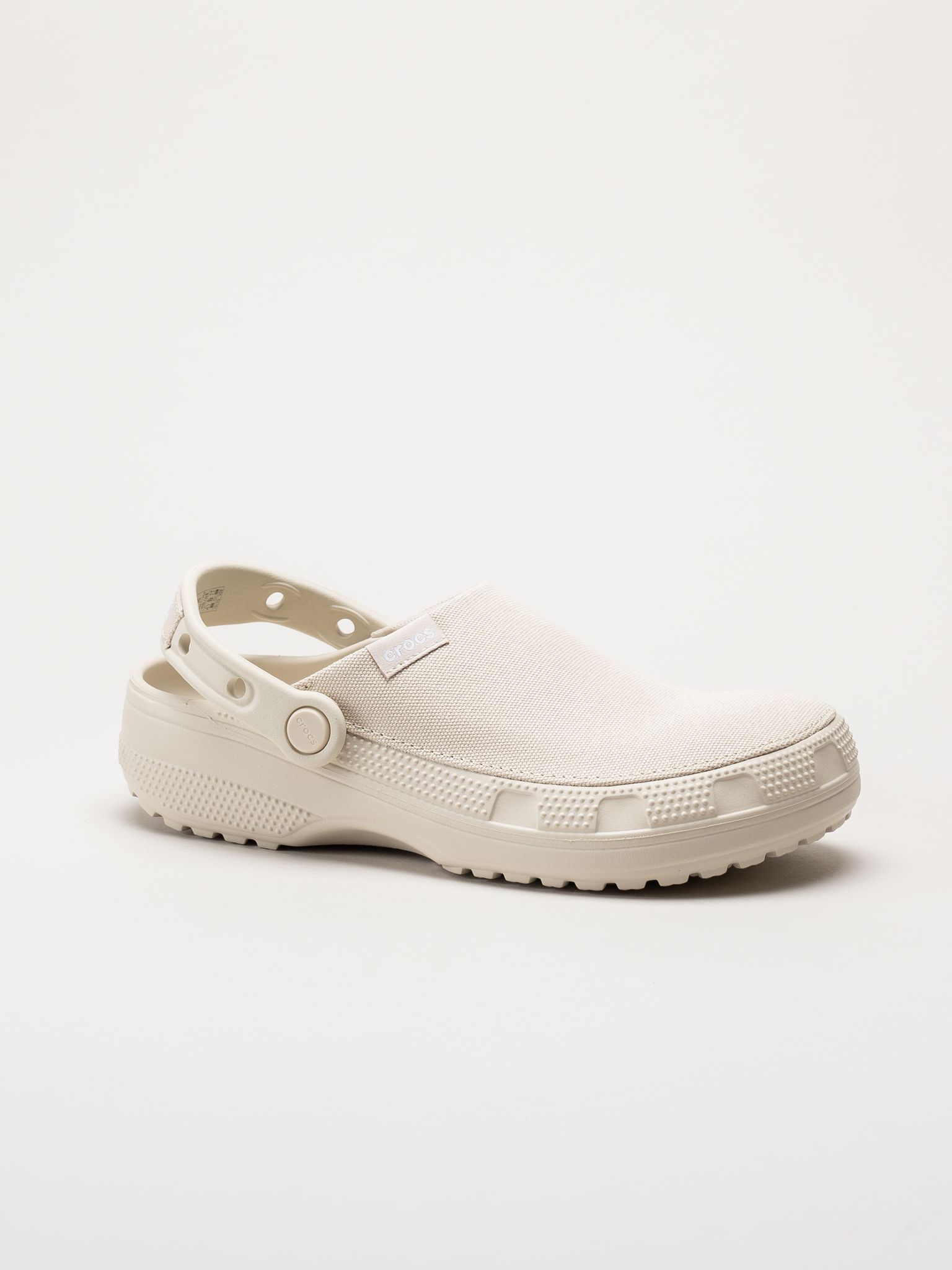 Crocs - Classic Crafted Clog - Ljusbeige slip in tofflor