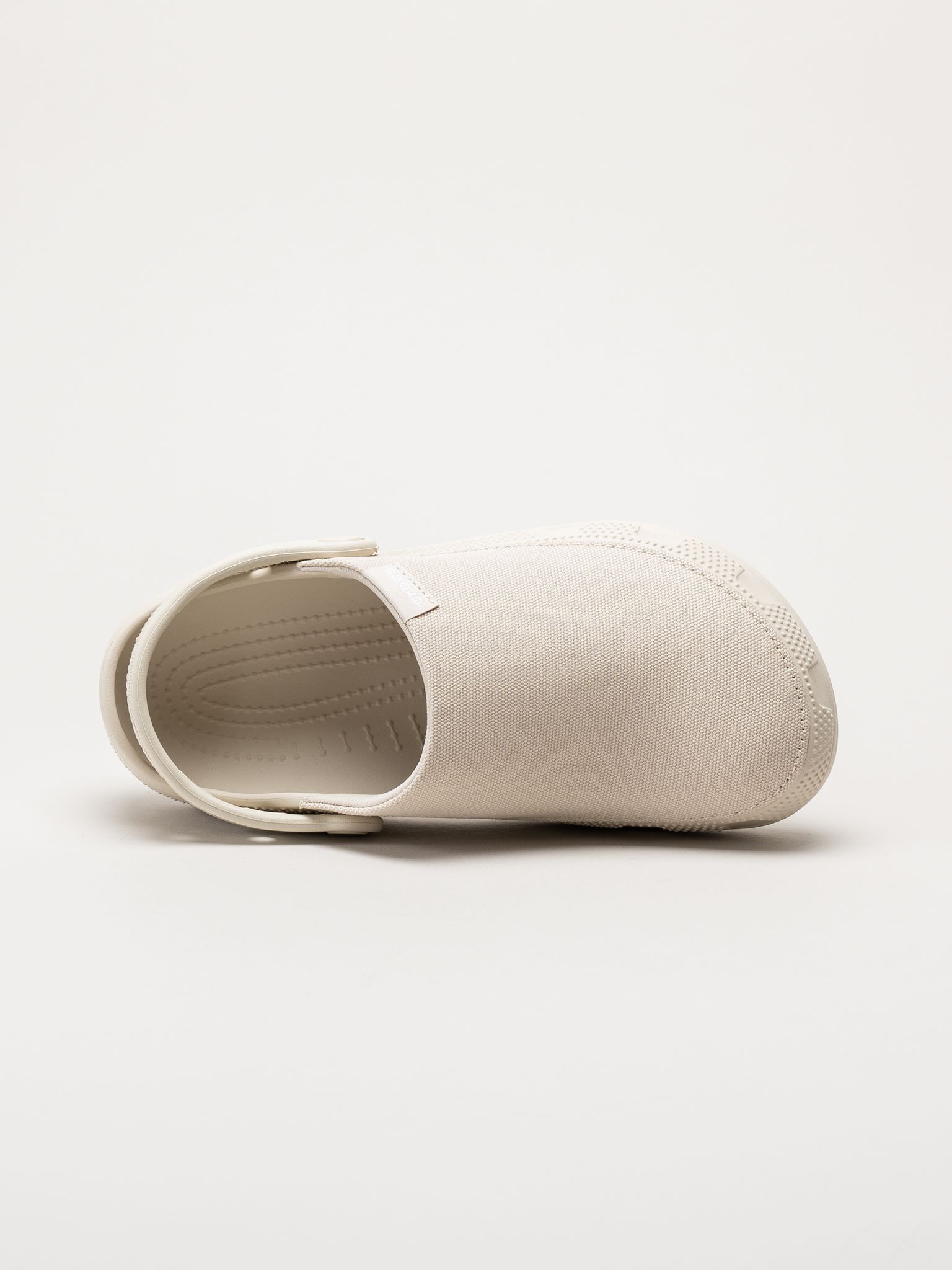 Crocs - Classic Crafted Clog - Ljusbeige slip in tofflor