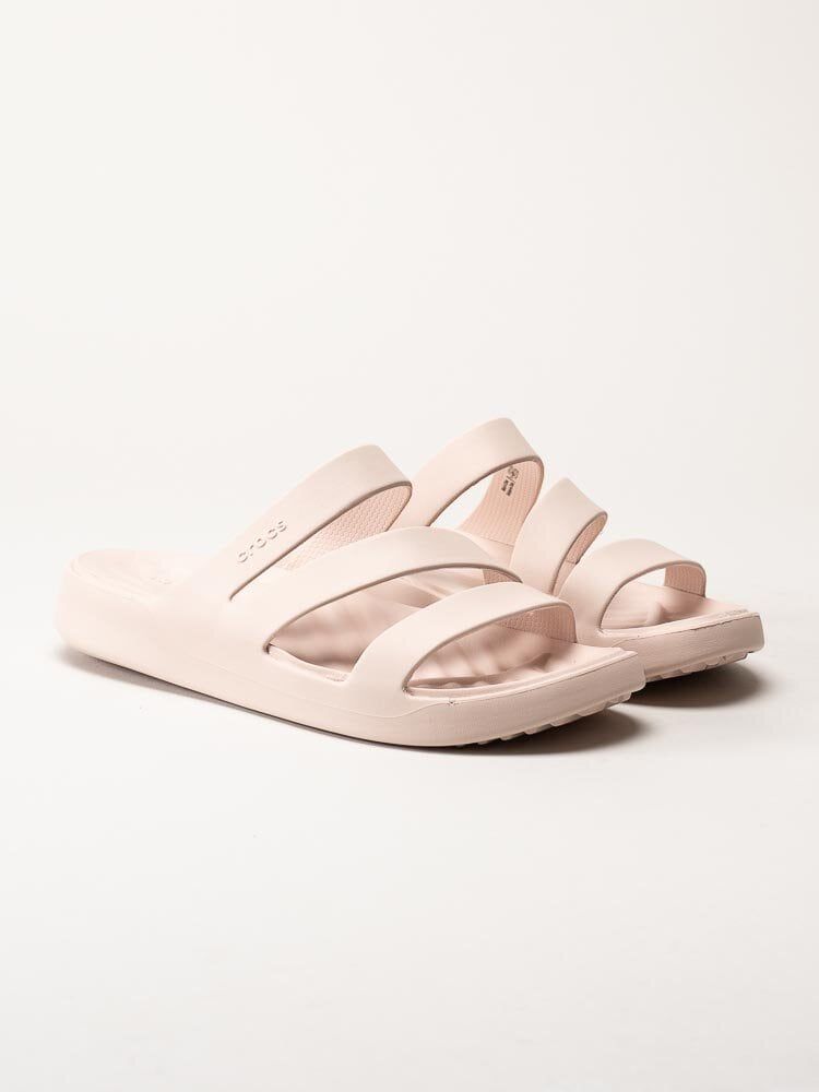Crocs - Getaway Strappy - Ljusrosa sandaler