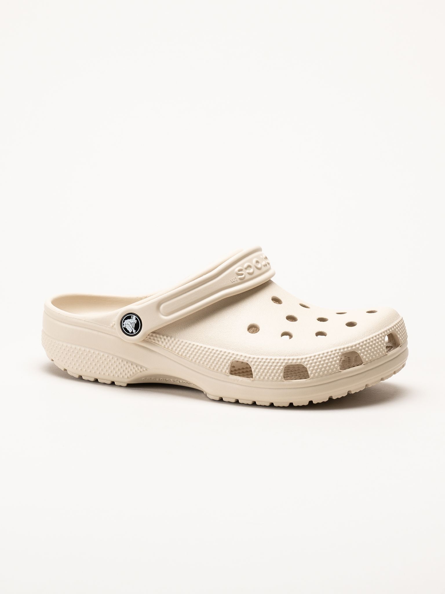 Crocs - Classic - Beige slip in tofflor