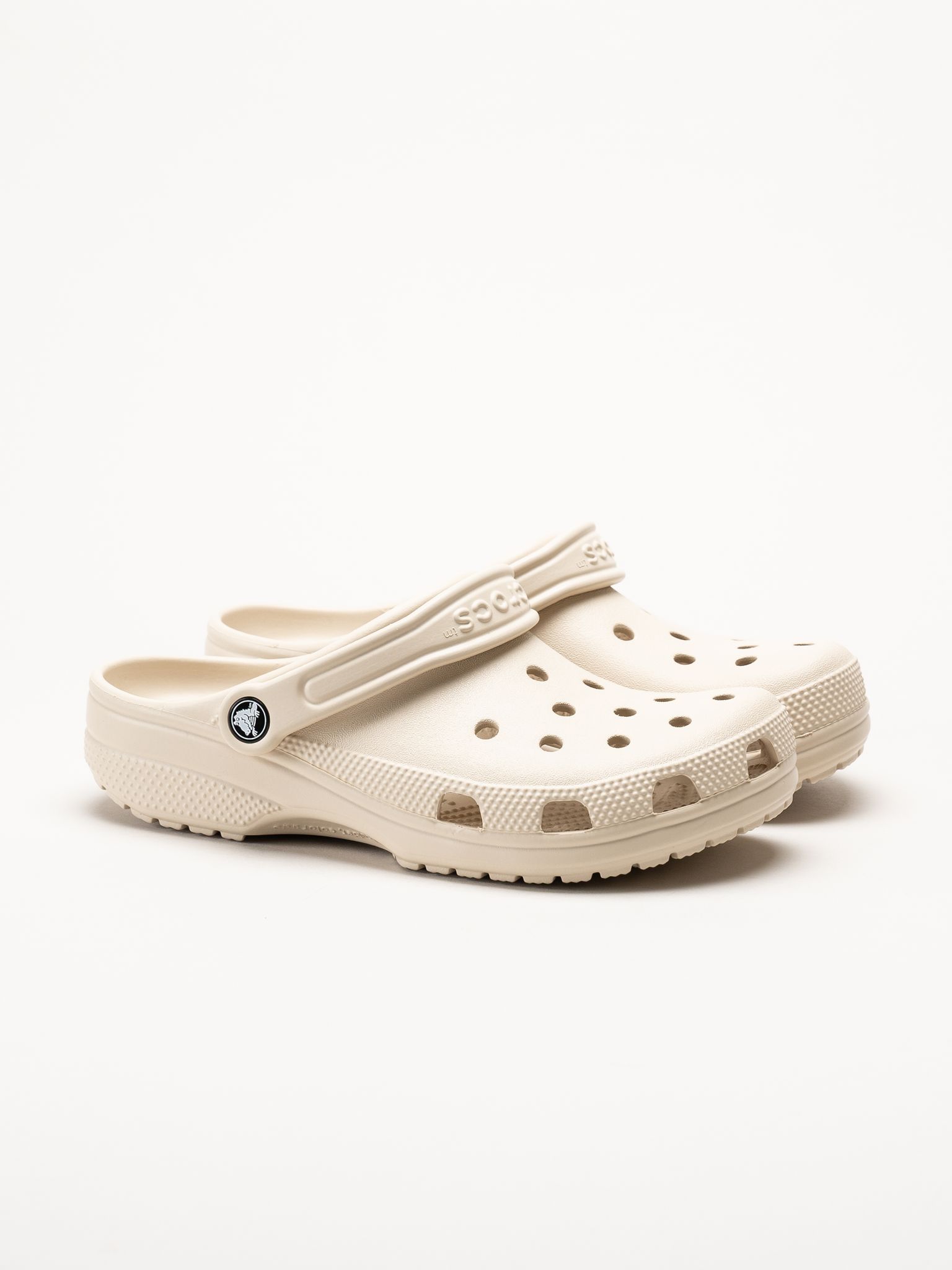 Crocs - Classic Clog - Beige slip in tofflor