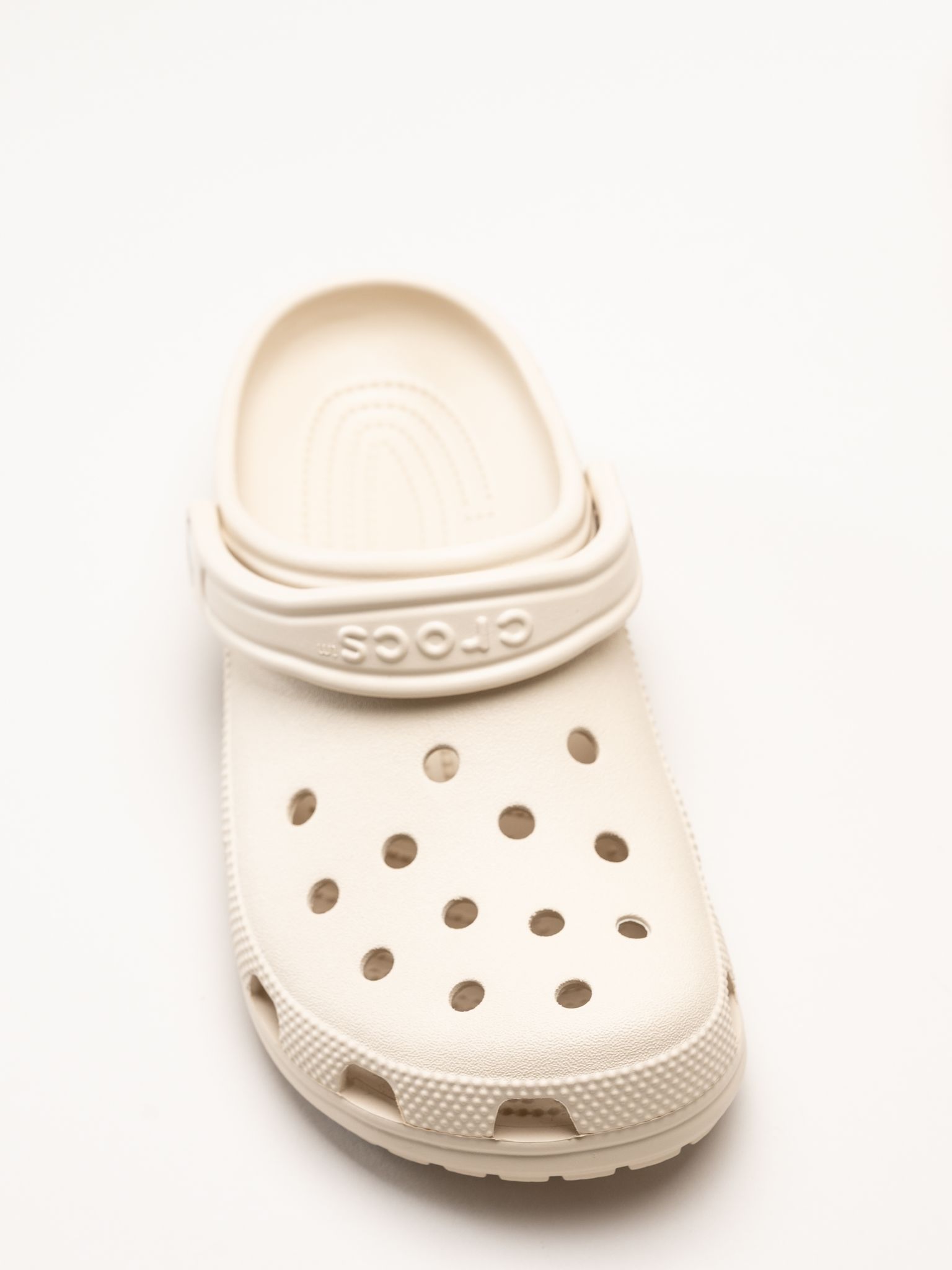 Crocs - Classic Clog - Beige slip in tofflor