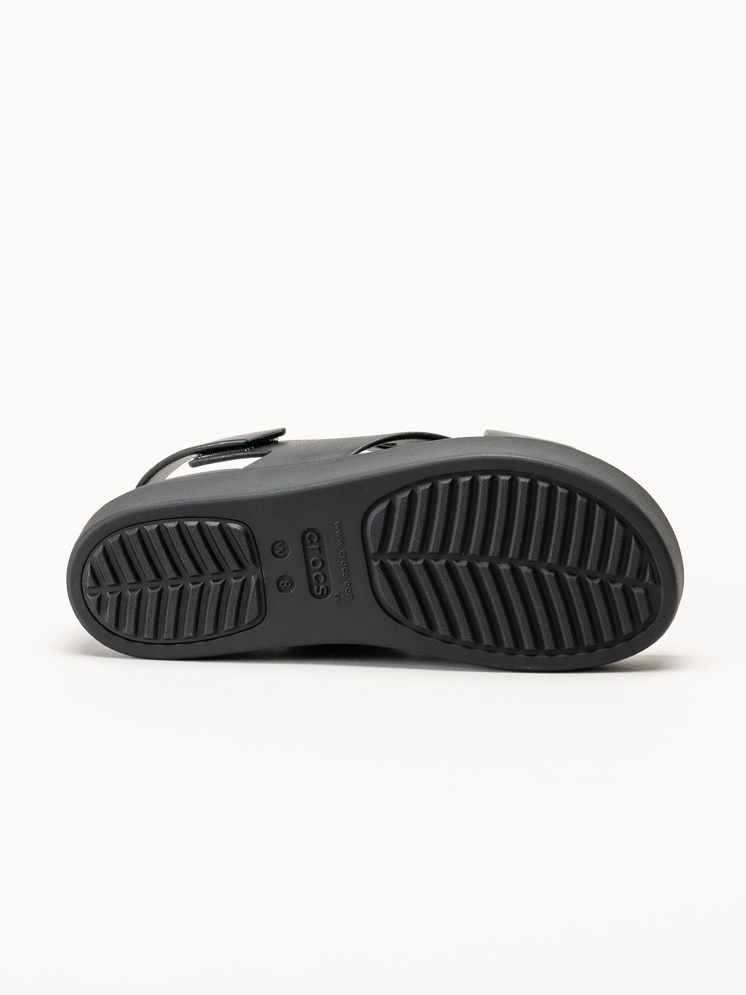 Crocs - Brooklyn - Svarta platåsandaler