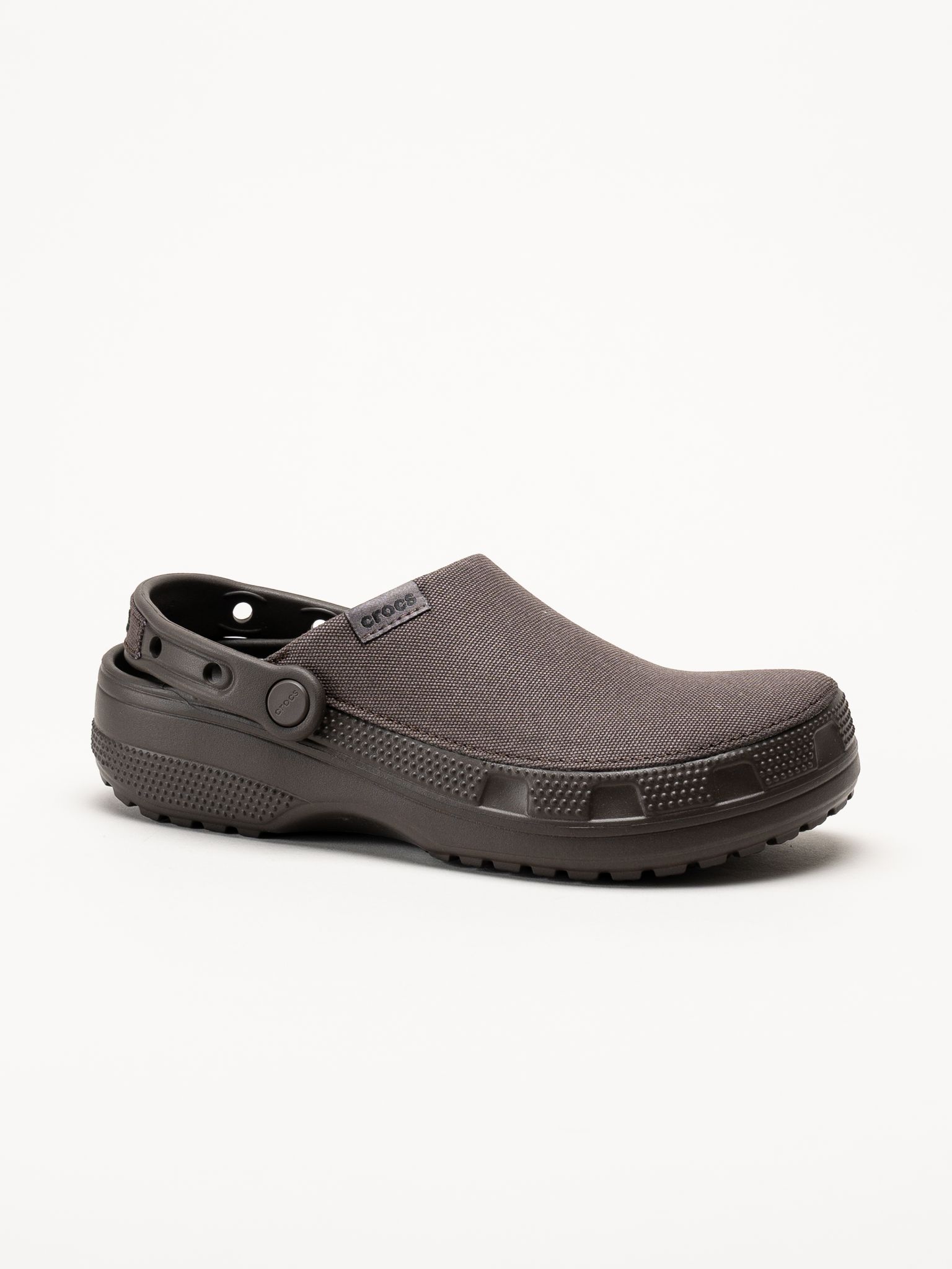 Crocs - Classic Crafted Clog - Mörkbruna slip in tofflor