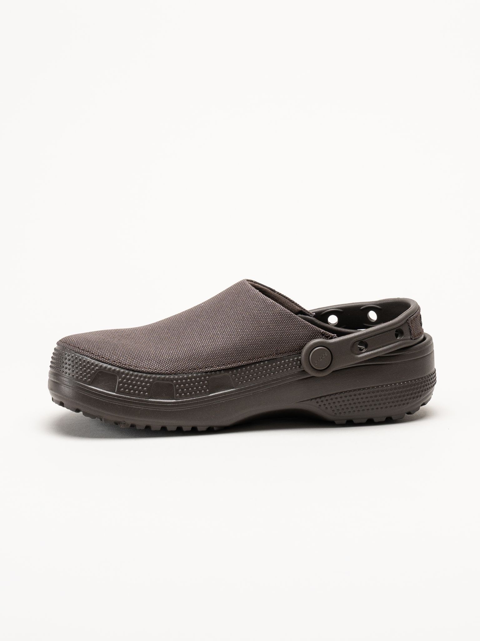 Crocs - Classic Crafted Clog - Mörkbruna slip in tofflor
