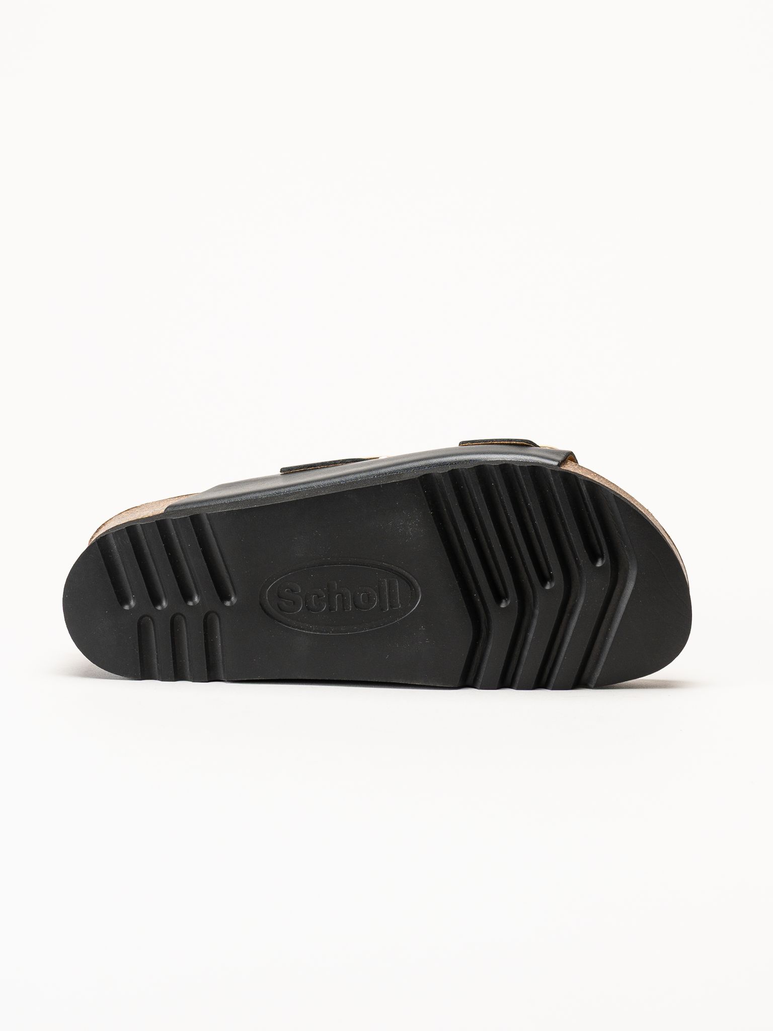 Scholl - Ilary 2 Strap - Svarta sandaler i skinn