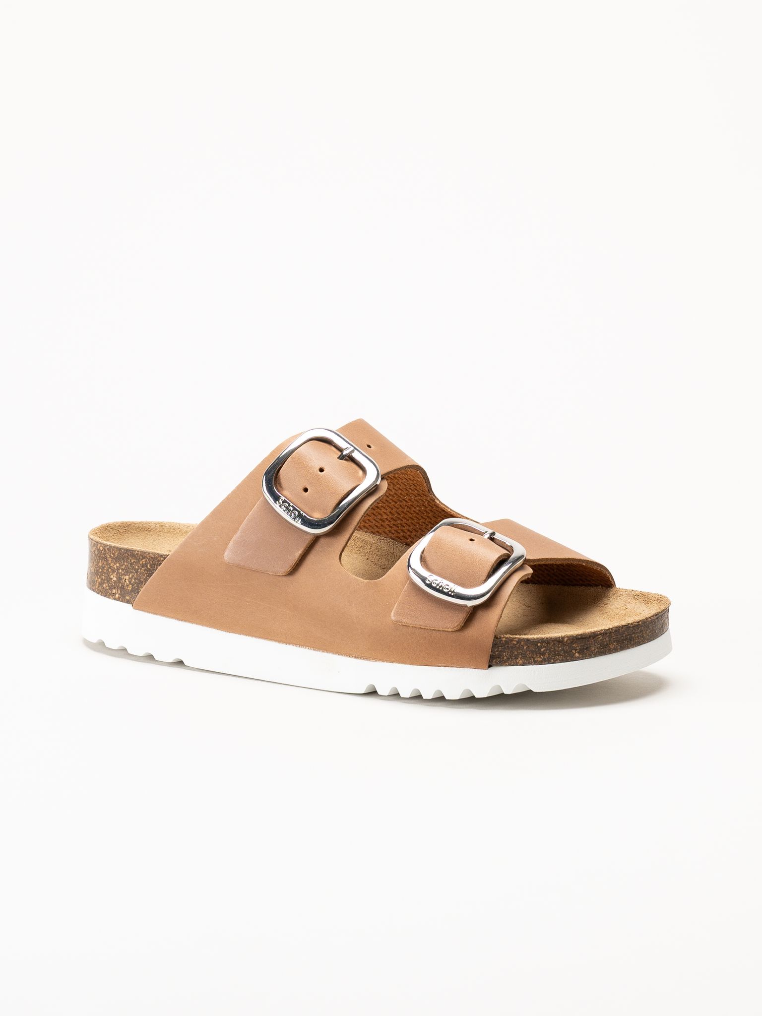 Scholl - Ilary 2 Strap - Bruna sandaler i oljat skinn
