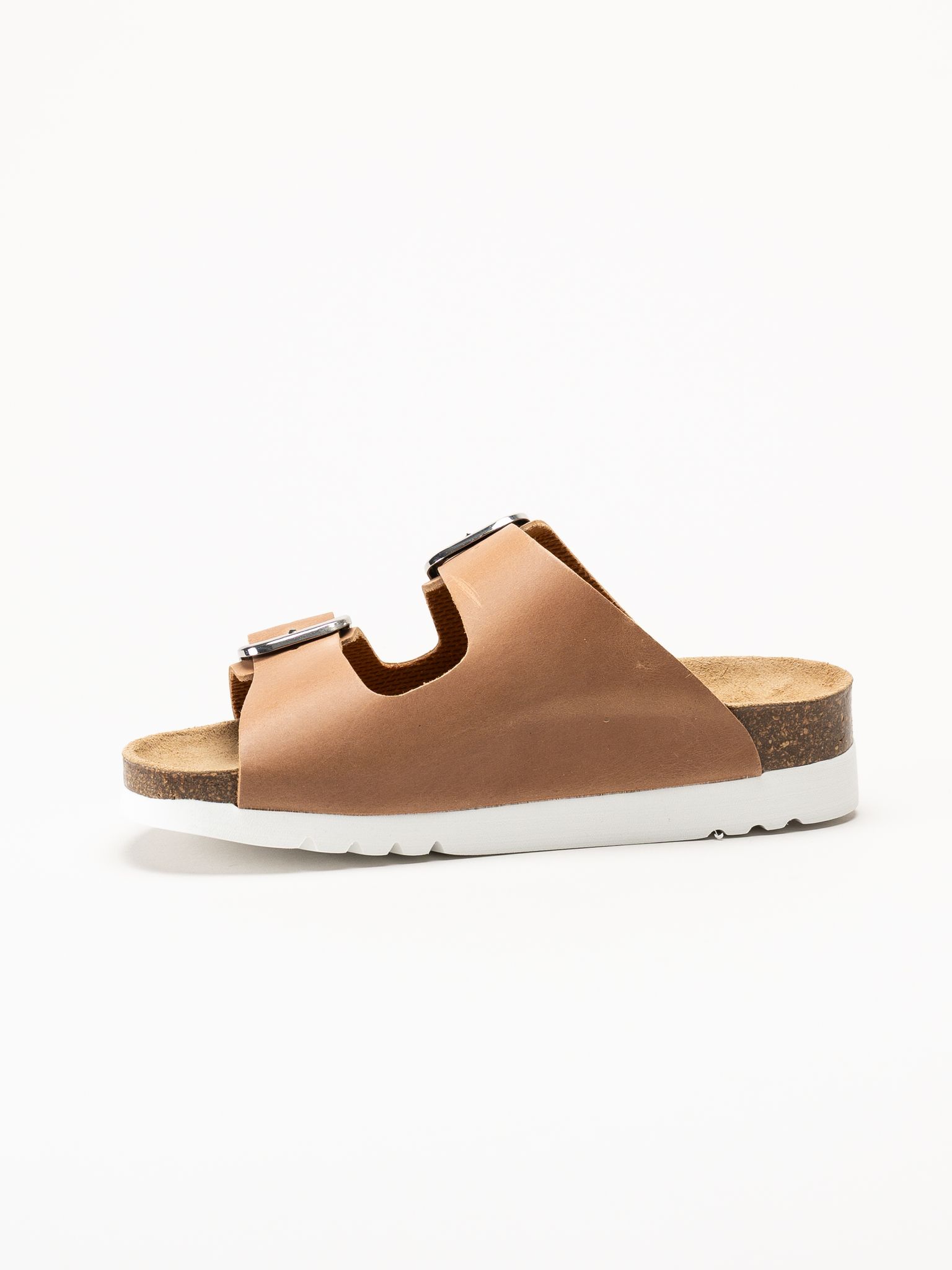 Scholl - Ilary 2 Strap - Bruna sandaler i oljat skinn