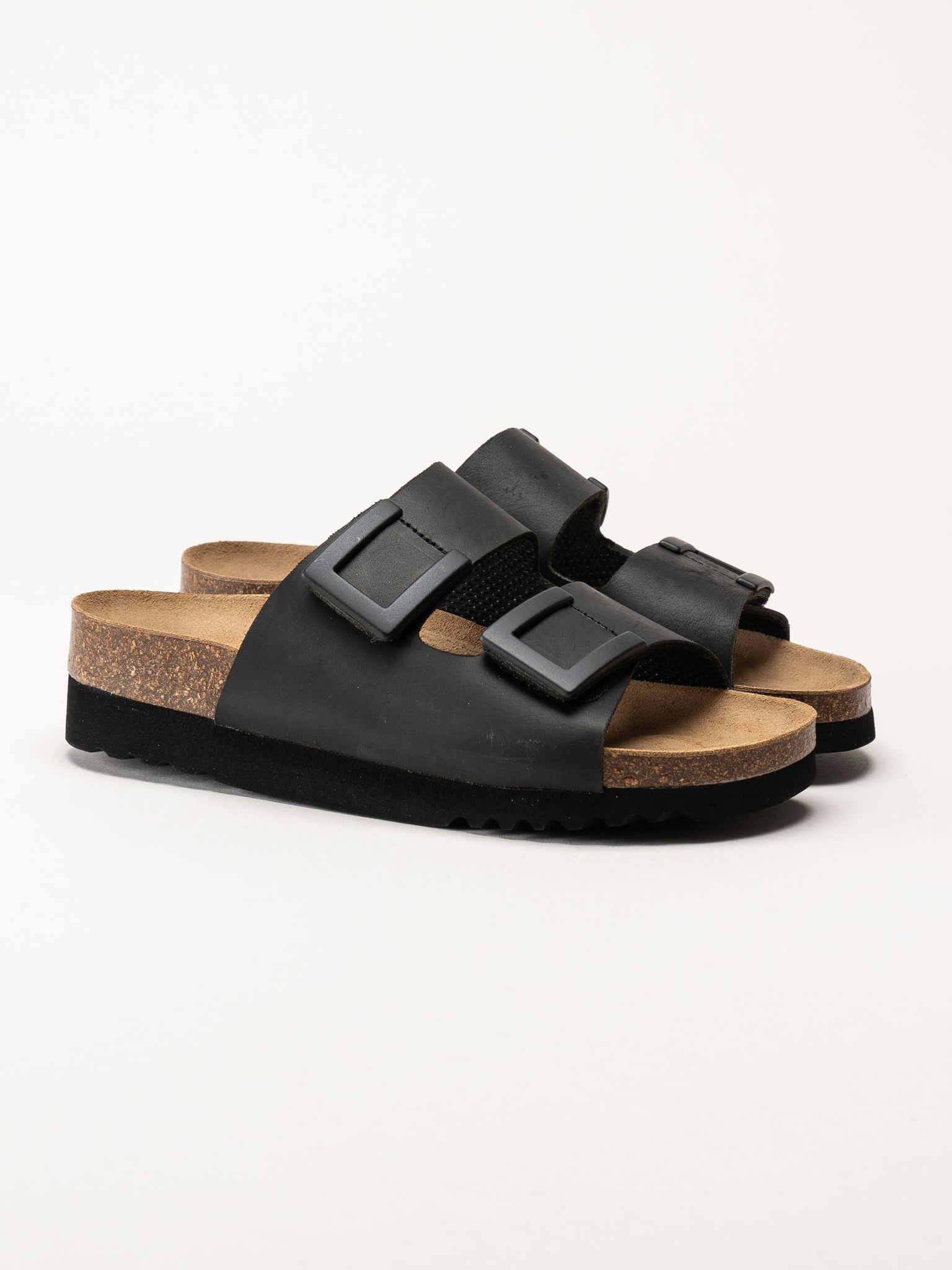 Scholl - Monterey 2 - Svarta slip in sandaler
