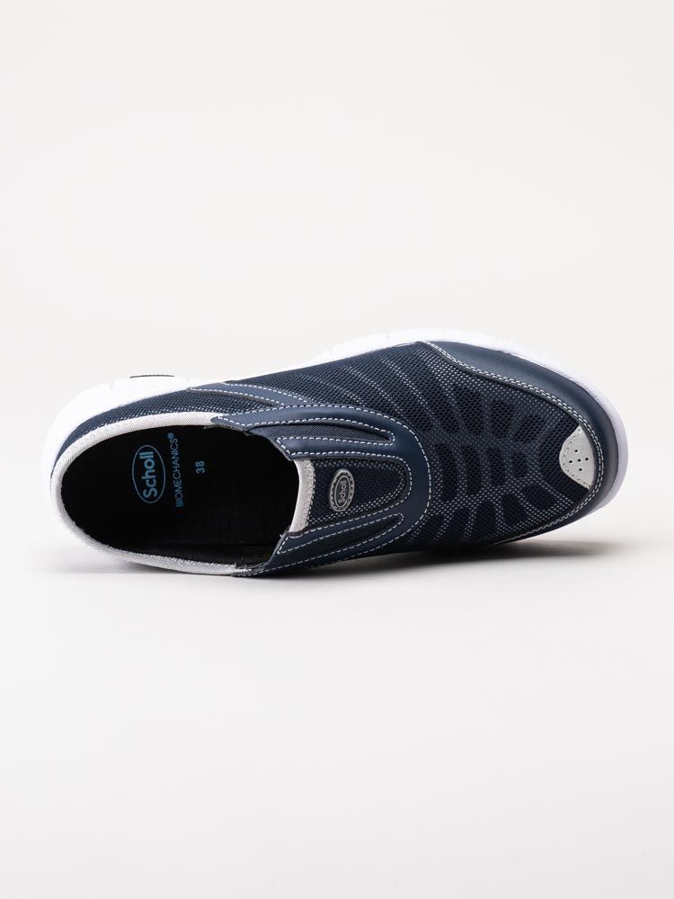Scholl - Jump Next - Blå slip on skor