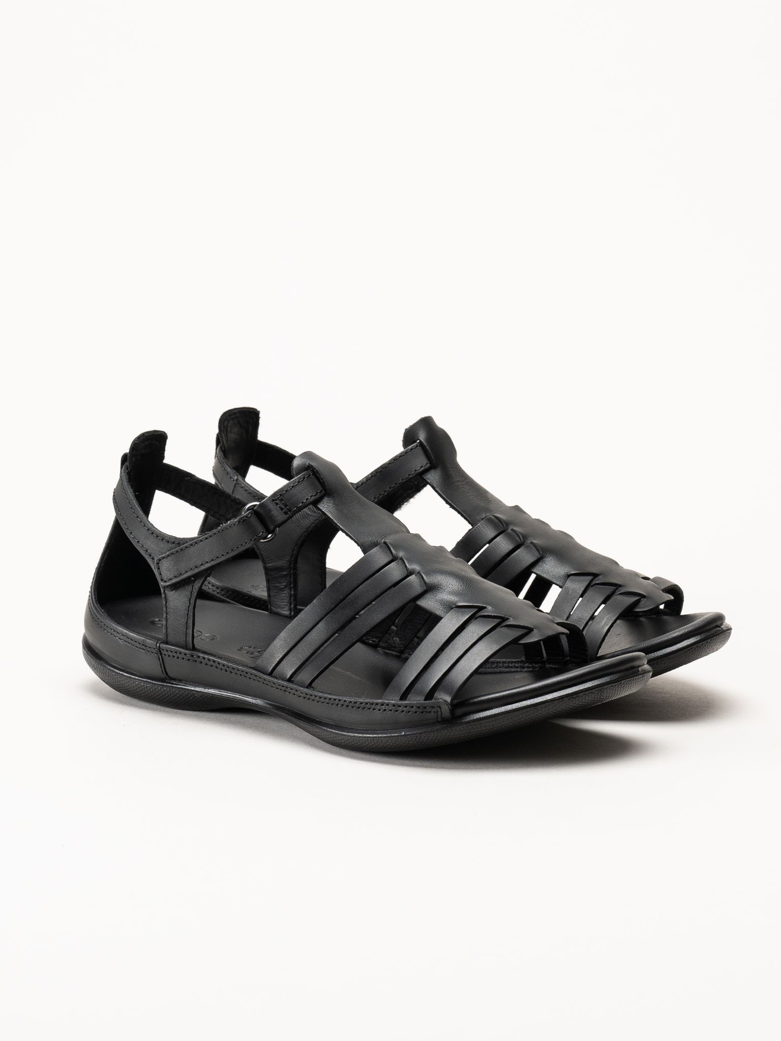 Ecco - Flash Roman - Svarta sandaler