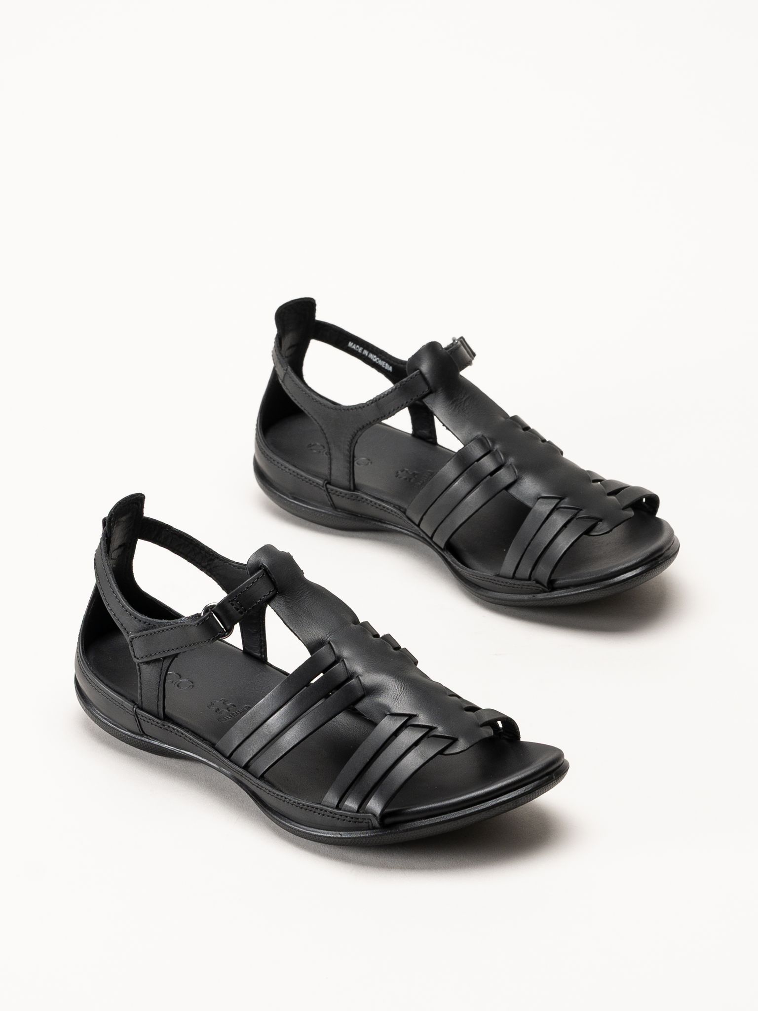 Ecco - Flash Roman - Svarta sandaler