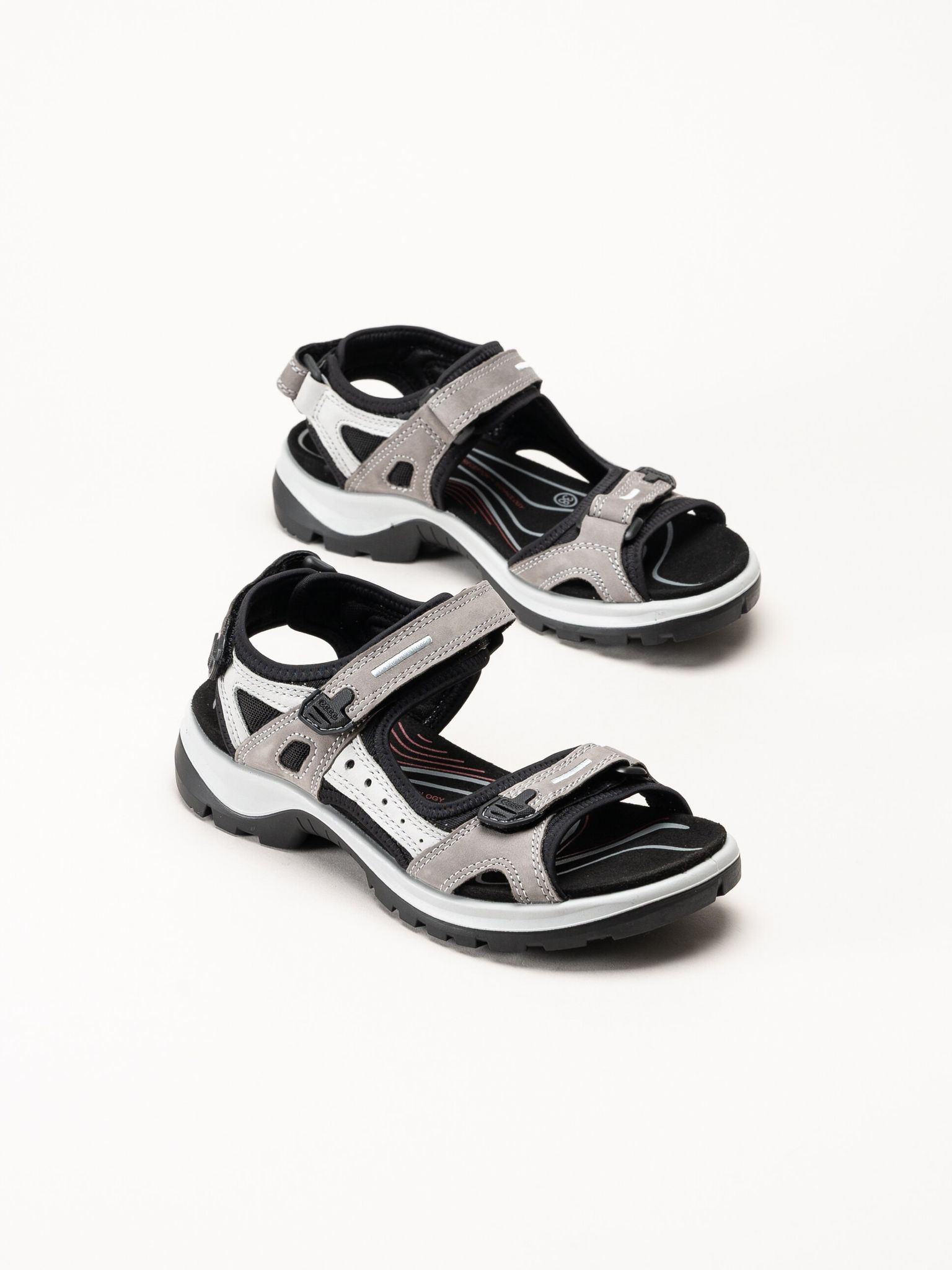 Ecco - Offroad Yucatan - Grå sandaler i nubuck